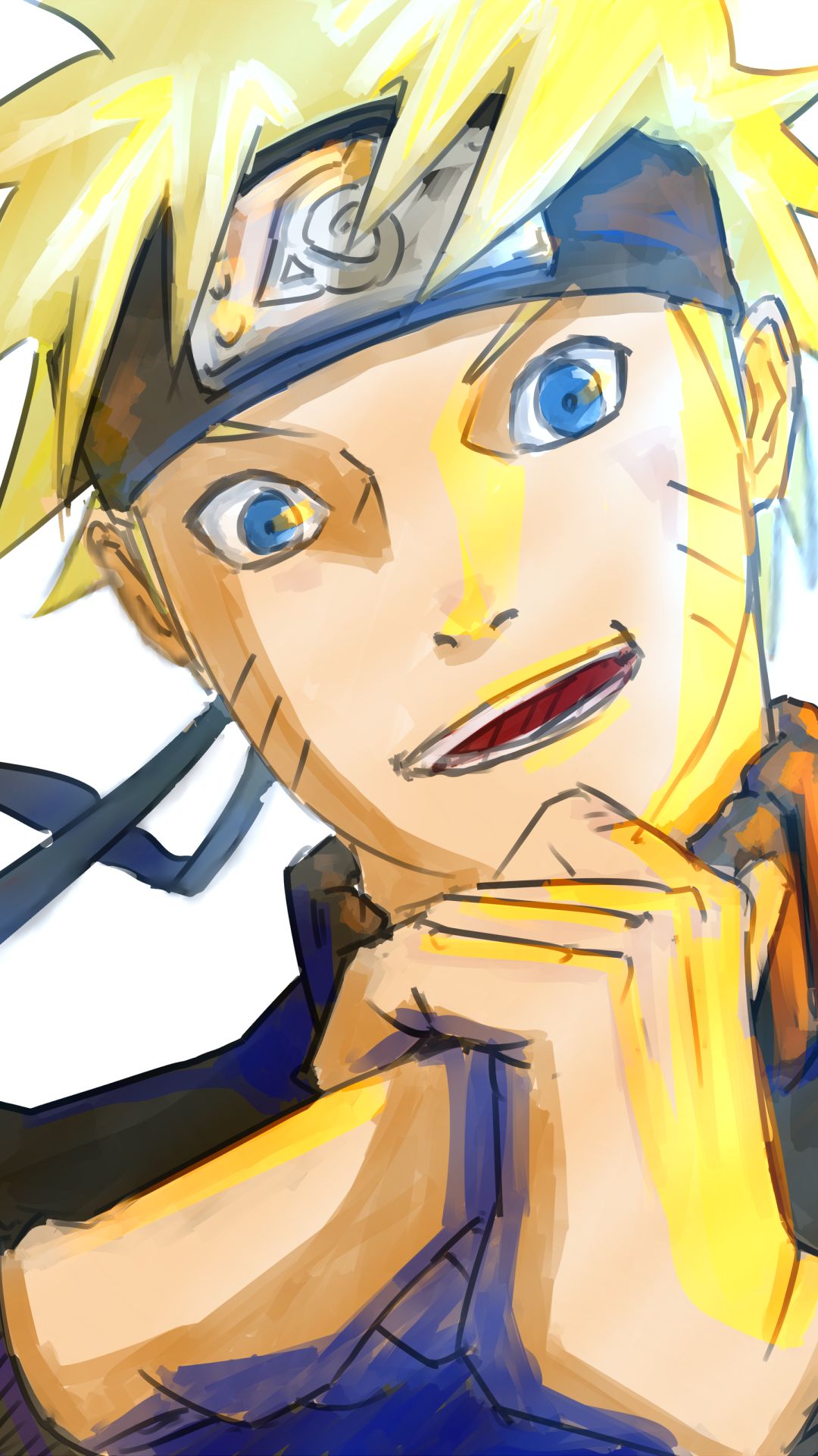 Handy-Wallpaper Naruto, Blond, Blaue Augen, Blondinen, Animes, Naruto Uzumaki kostenlos herunterladen.