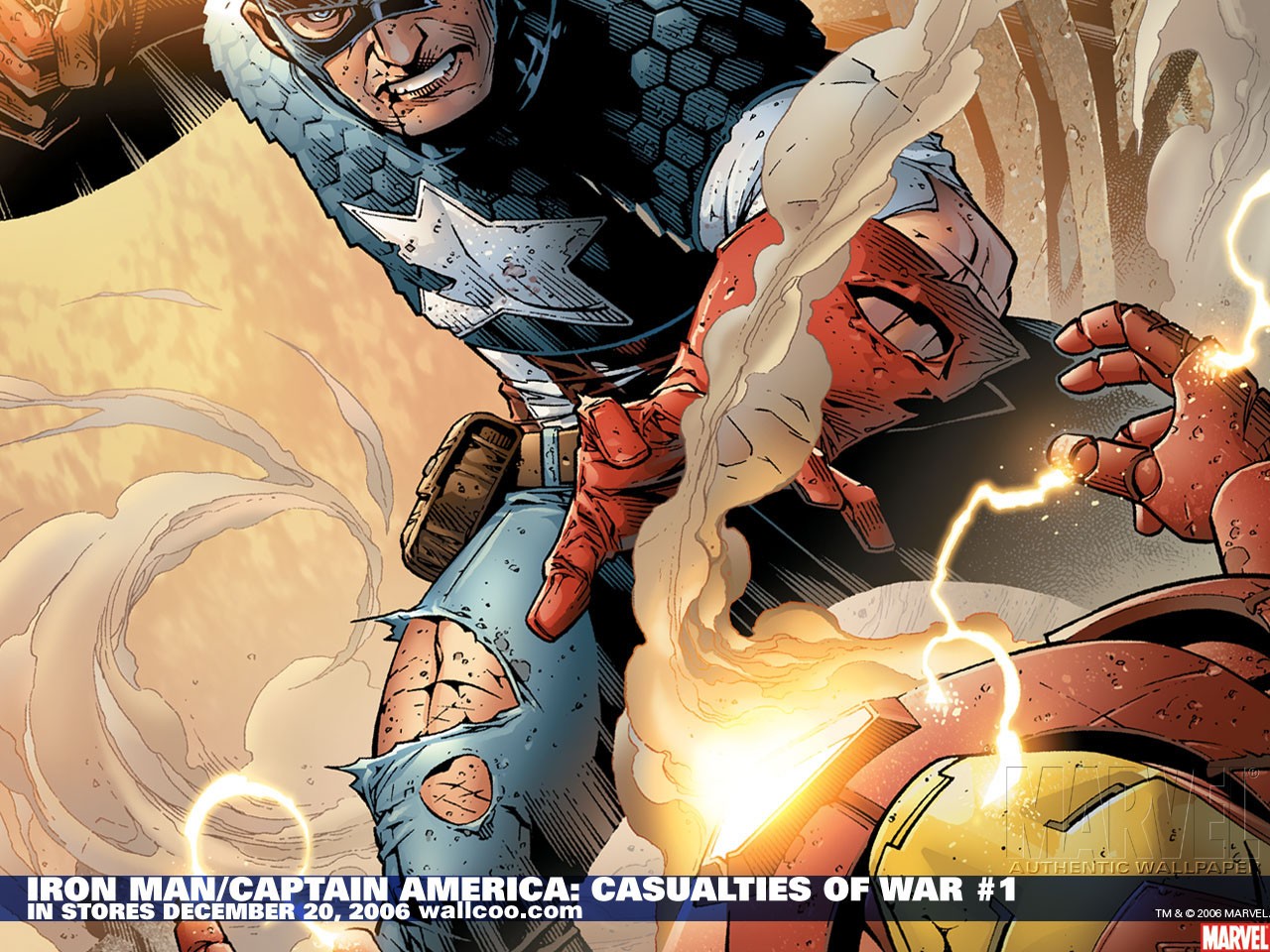 Handy-Wallpaper Captain America, Comics kostenlos herunterladen.