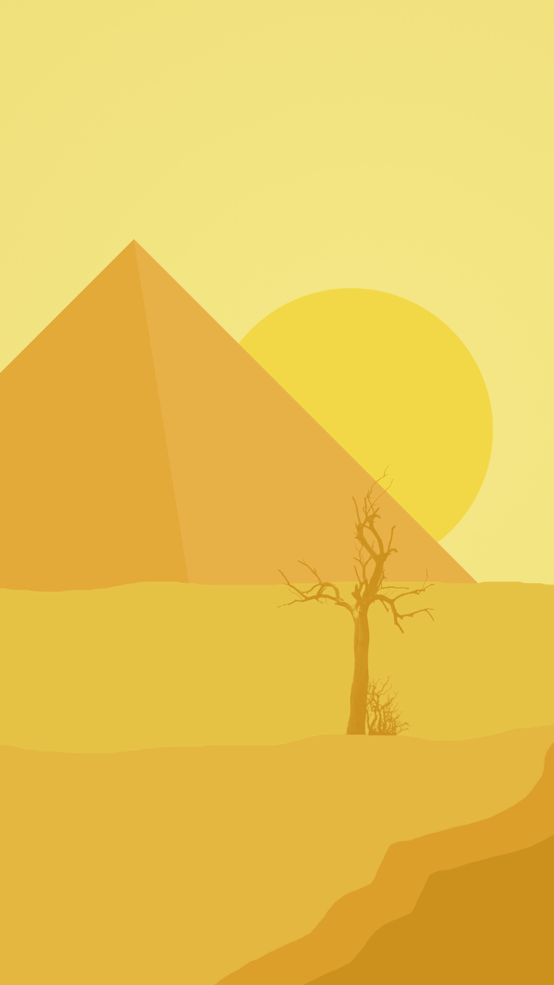 Download mobile wallpaper Landscape, Desert, Artistic for free.