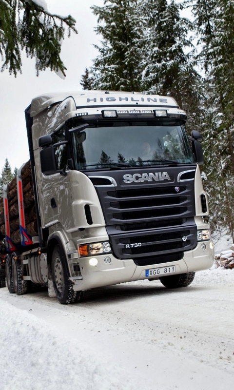 Handy-Wallpaper Fahrzeuge, Scania, Halbzeug kostenlos herunterladen.