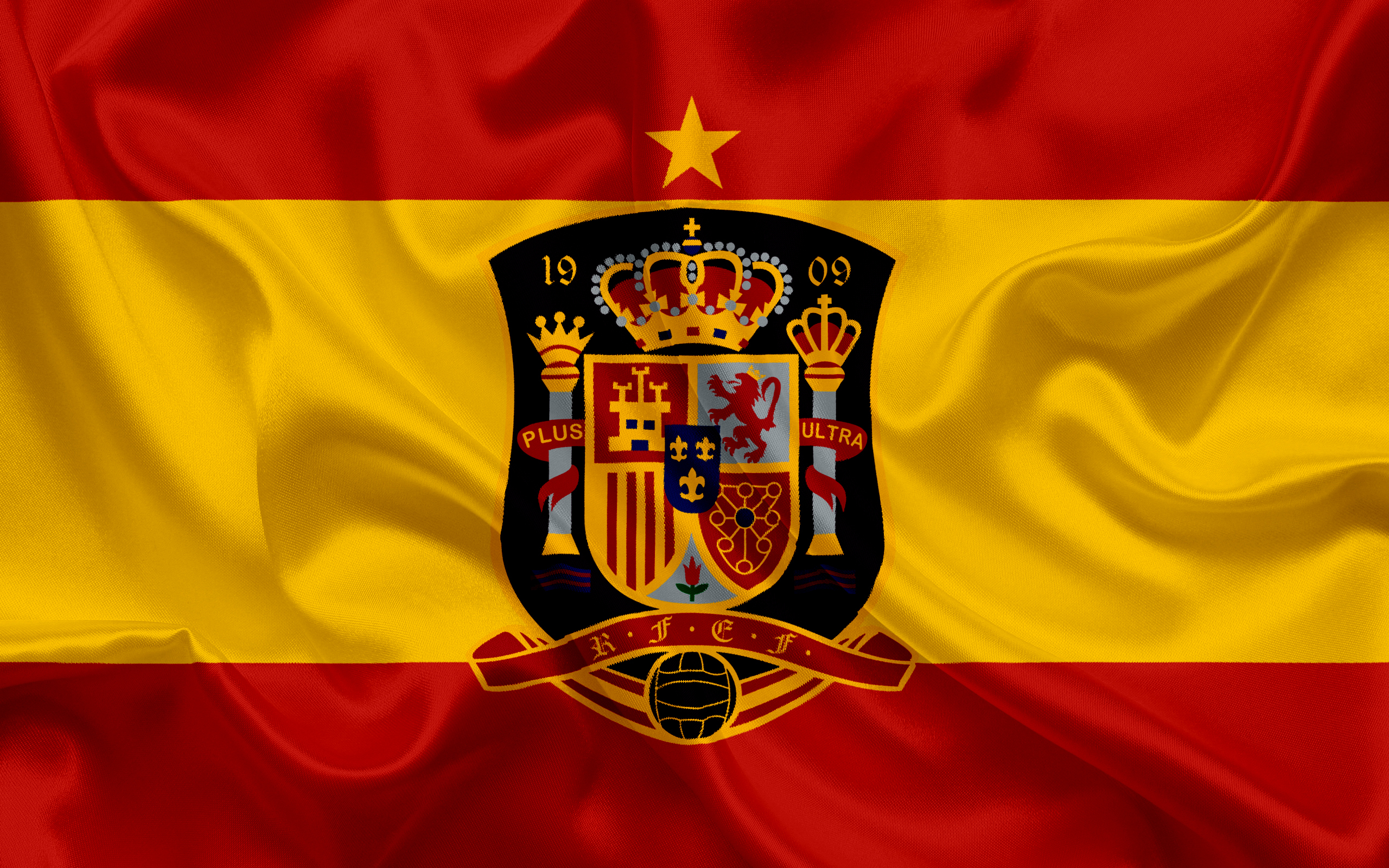 451411 завантажити шпалери спорт, збірна іспанії з футболу, емблема, логотип, футбол, іспанія - заставки і картинки безкоштовно