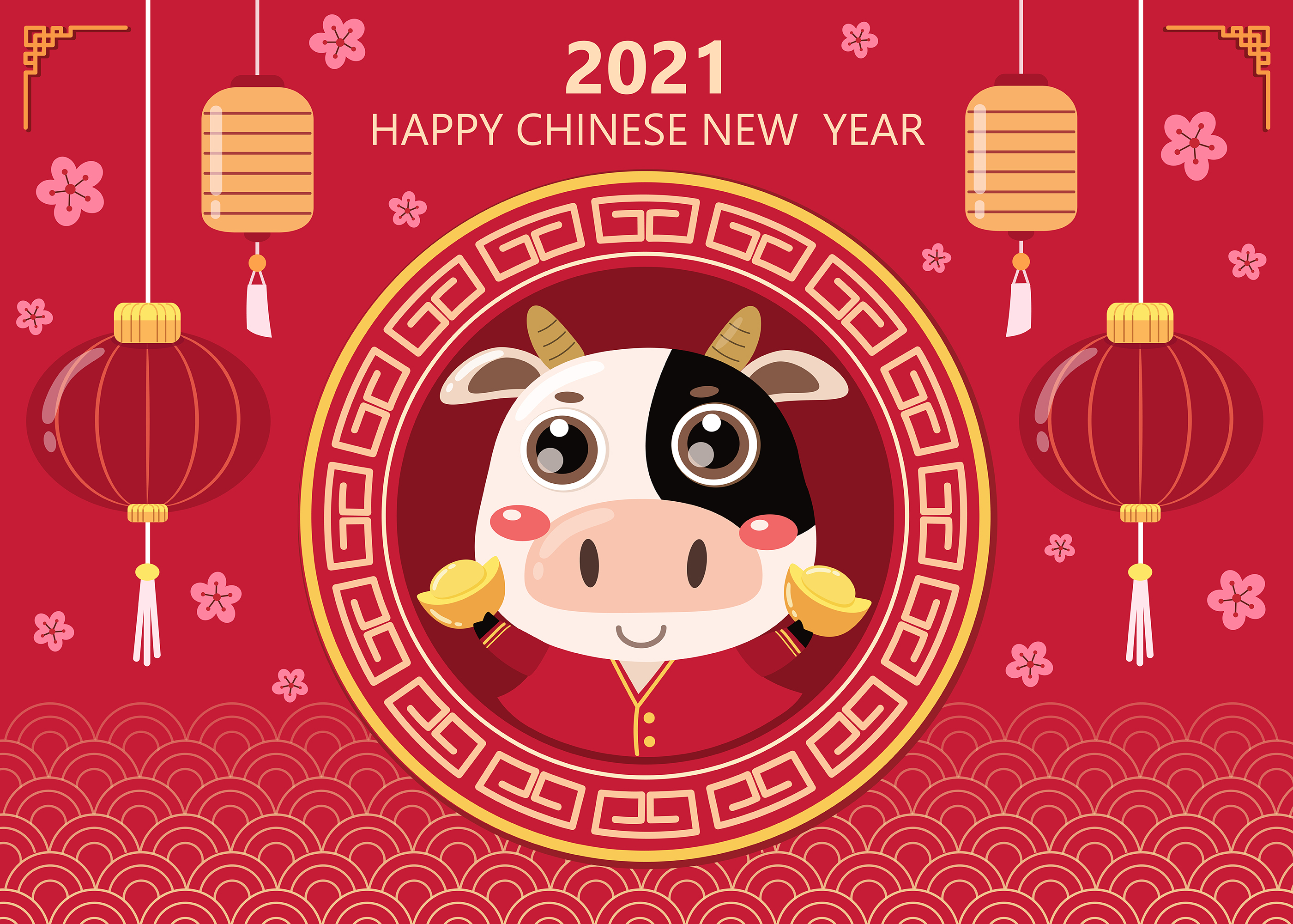 Free download wallpaper Holiday, Chinese New Year on your PC desktop