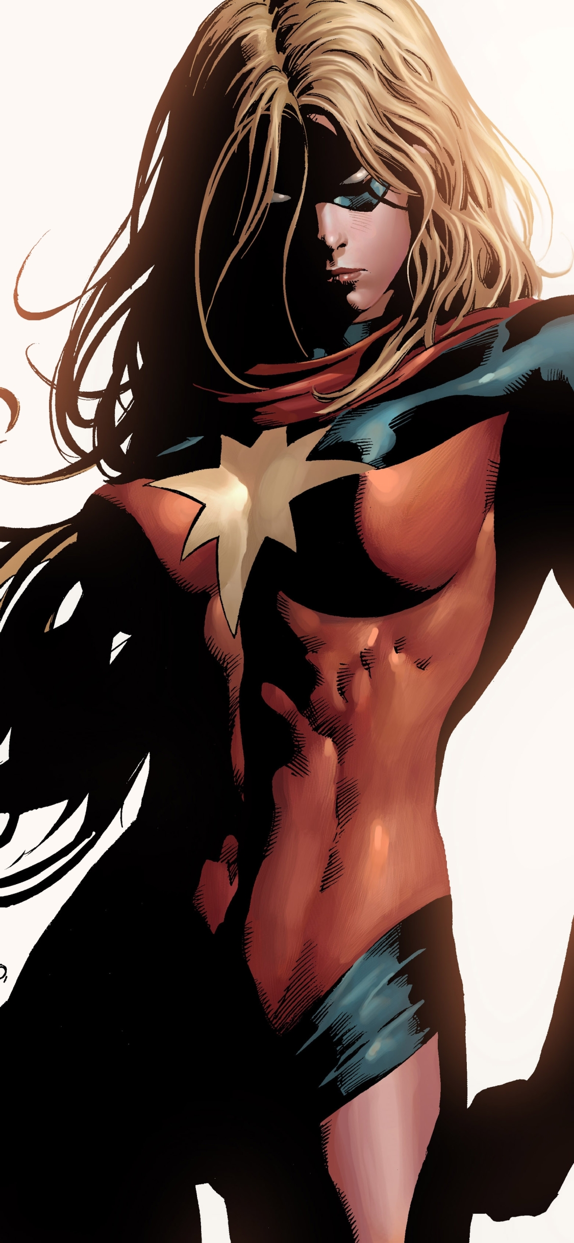 Handy-Wallpaper Comics, Ms Marvel kostenlos herunterladen.