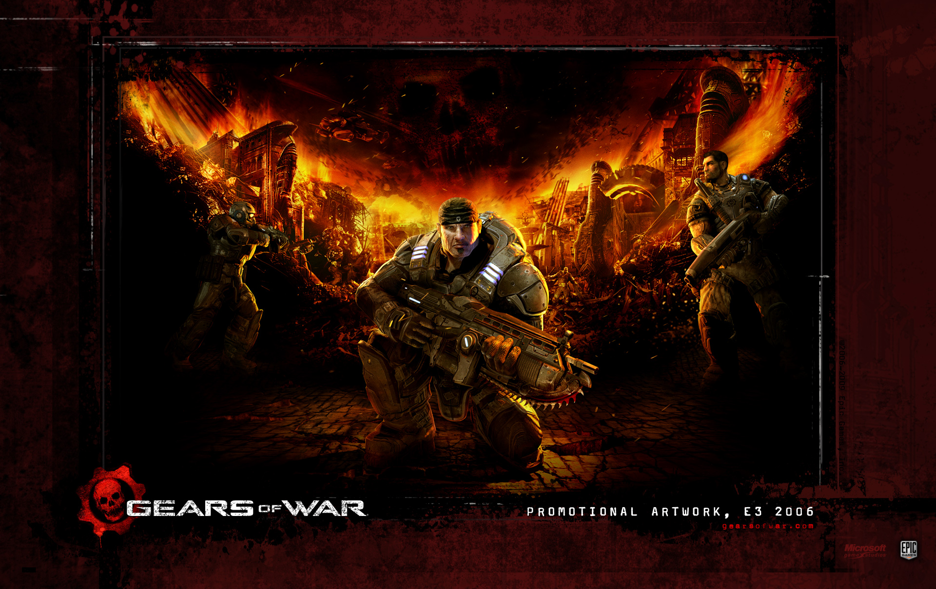 Baixar papel de parede para celular de Gears Of War, Videogame gratuito.