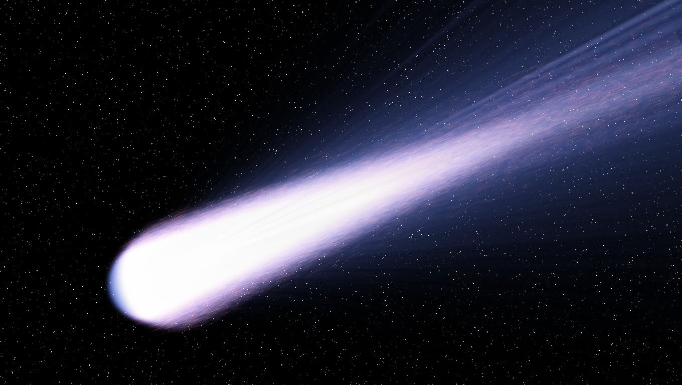 Скачать картинку Космос, Комета, Научная Фантастика в телефон бесплатно.