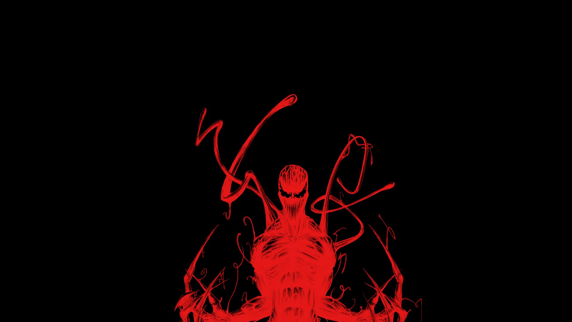 501175 Hintergrundbild herunterladen comics, der gott des gemetzels, schwarz, gemetzel (marvel comics), rot, spider man - Bildschirmschoner und Bilder kostenlos