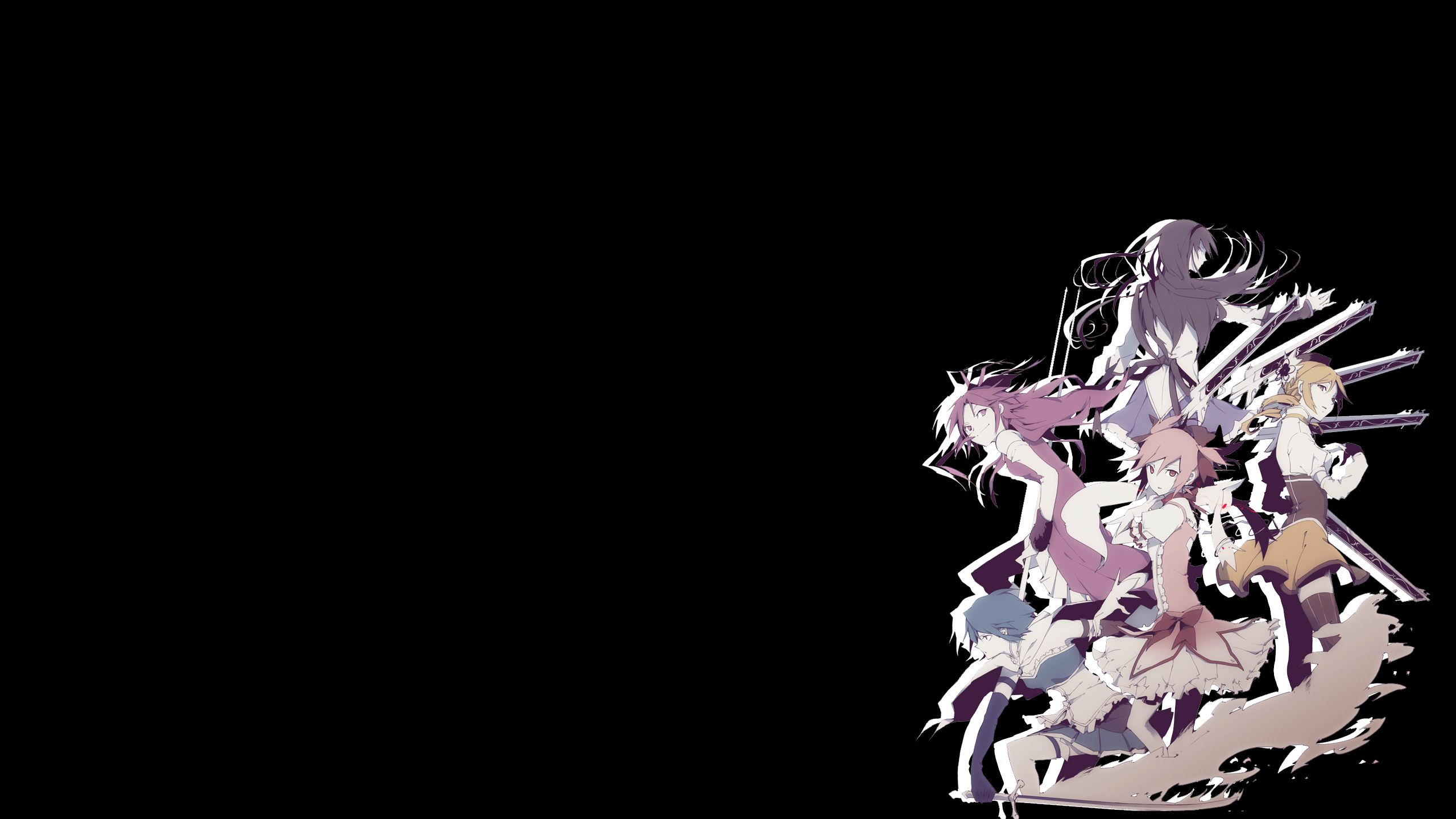 Baixar papel de parede para celular de Anime, Kyōko Sakura, Mahô Shôjo Madoka Magika: Puella Magi Madoka Magica, Homura Akemi, Madoka Kaname, Mami Tomoe, Sayaka Miki, Kyuubey (Puella Magi Madoka Magica) gratuito.