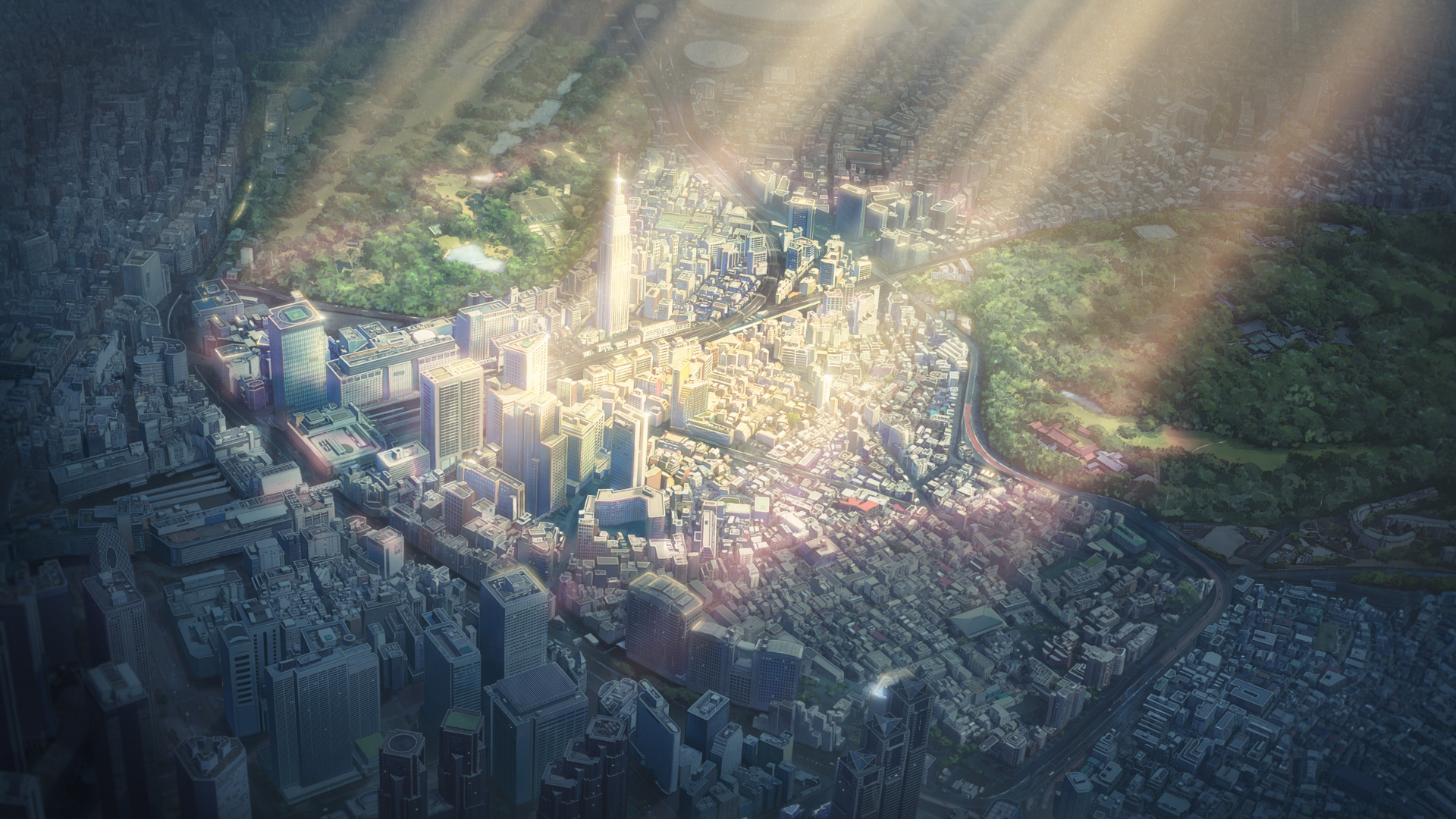 Free download wallpaper Anime, Sunlight, Tokyo, Weathering With You on your PC desktop