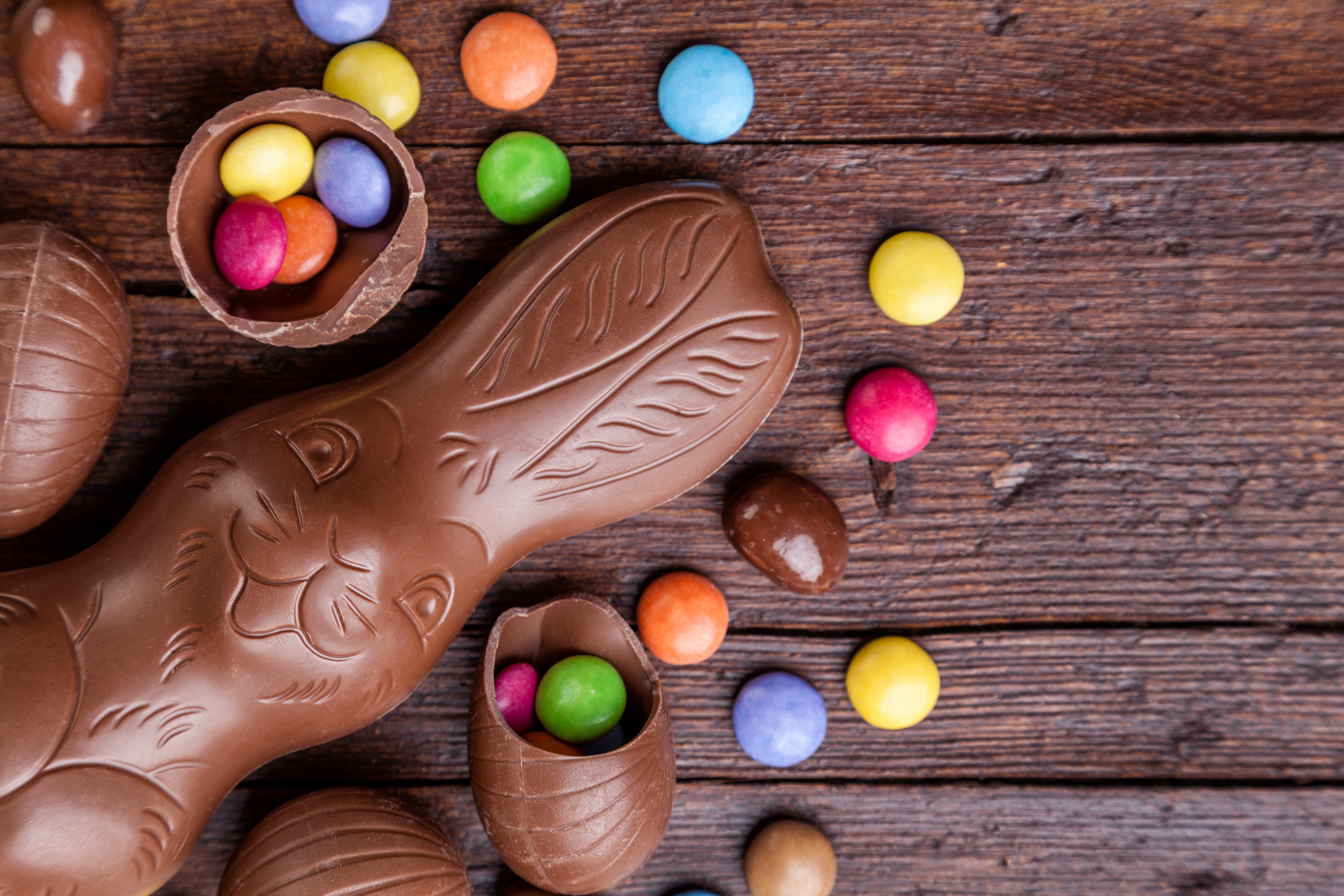 Free download wallpaper Easter, Chocolate, Holiday, Candy on your PC desktop