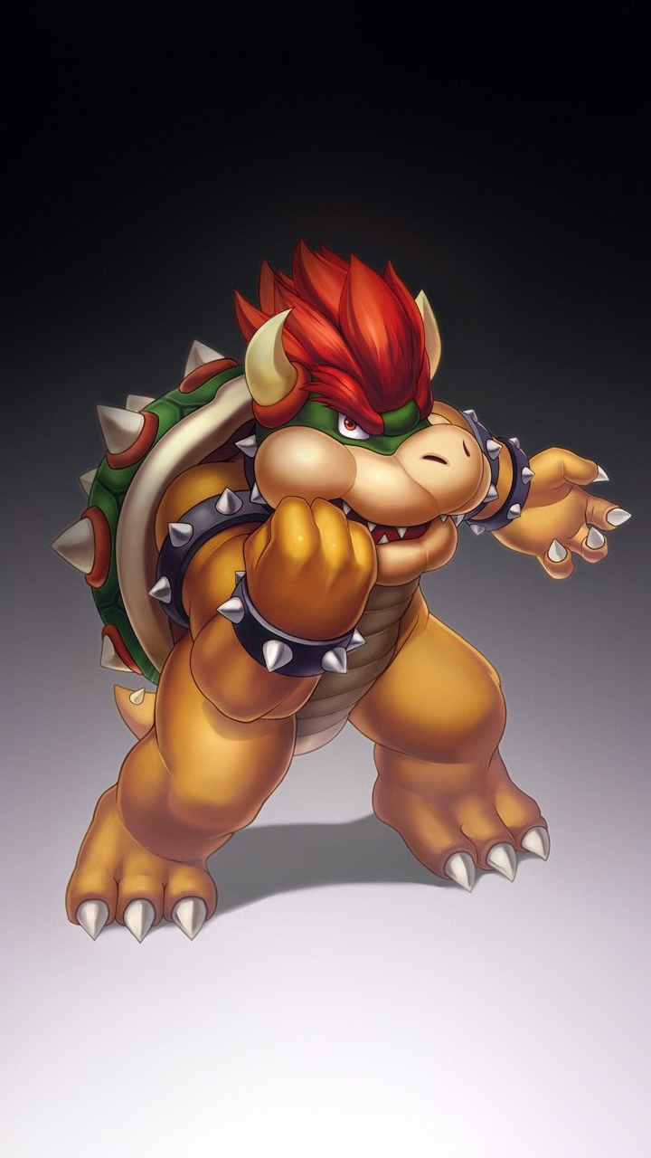Download mobile wallpaper Mario, Video Game, Super Mario, Bowser for free.