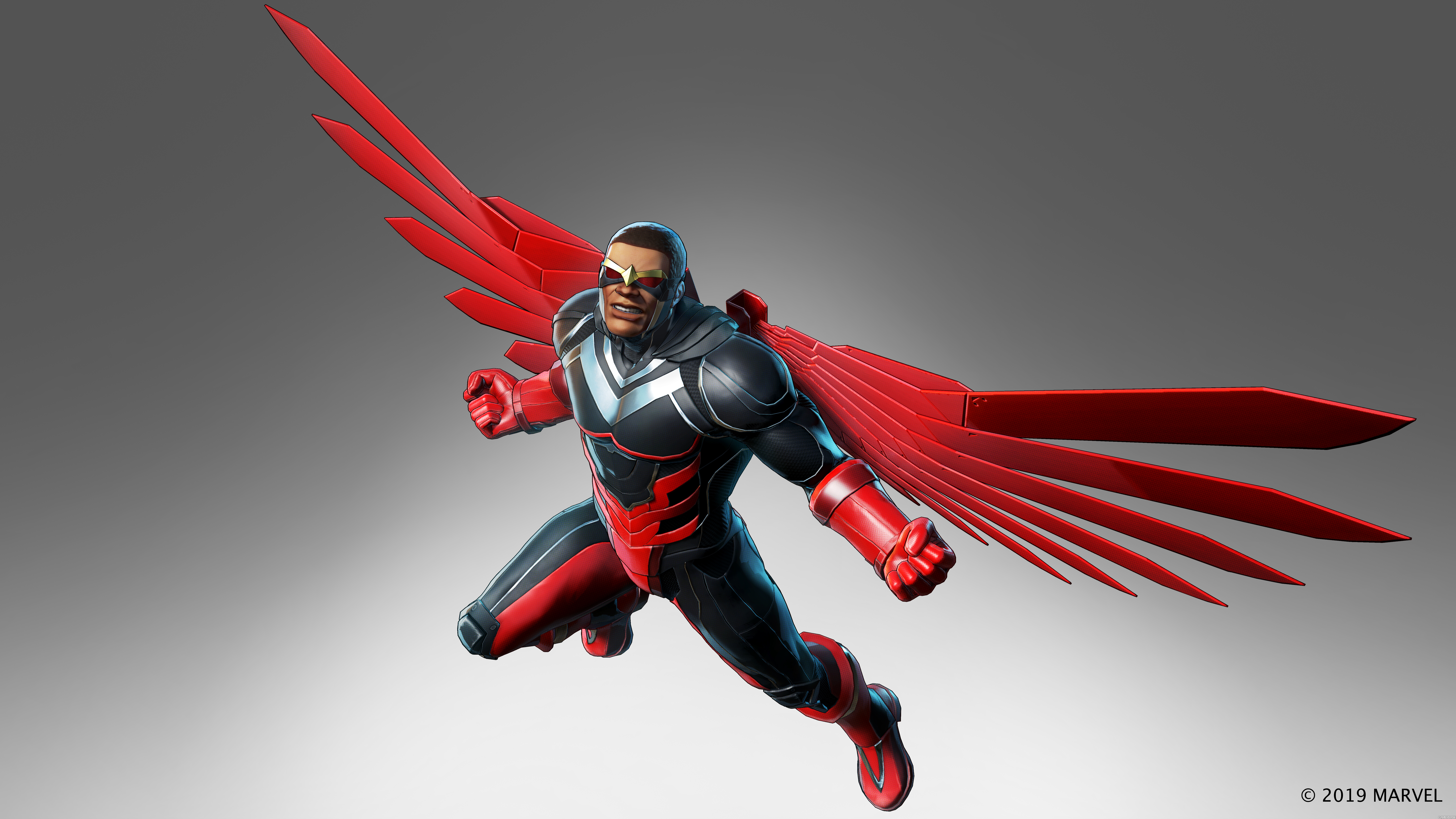 video game, marvel ultimate alliance 3: the black order, falcon (marvel comics)