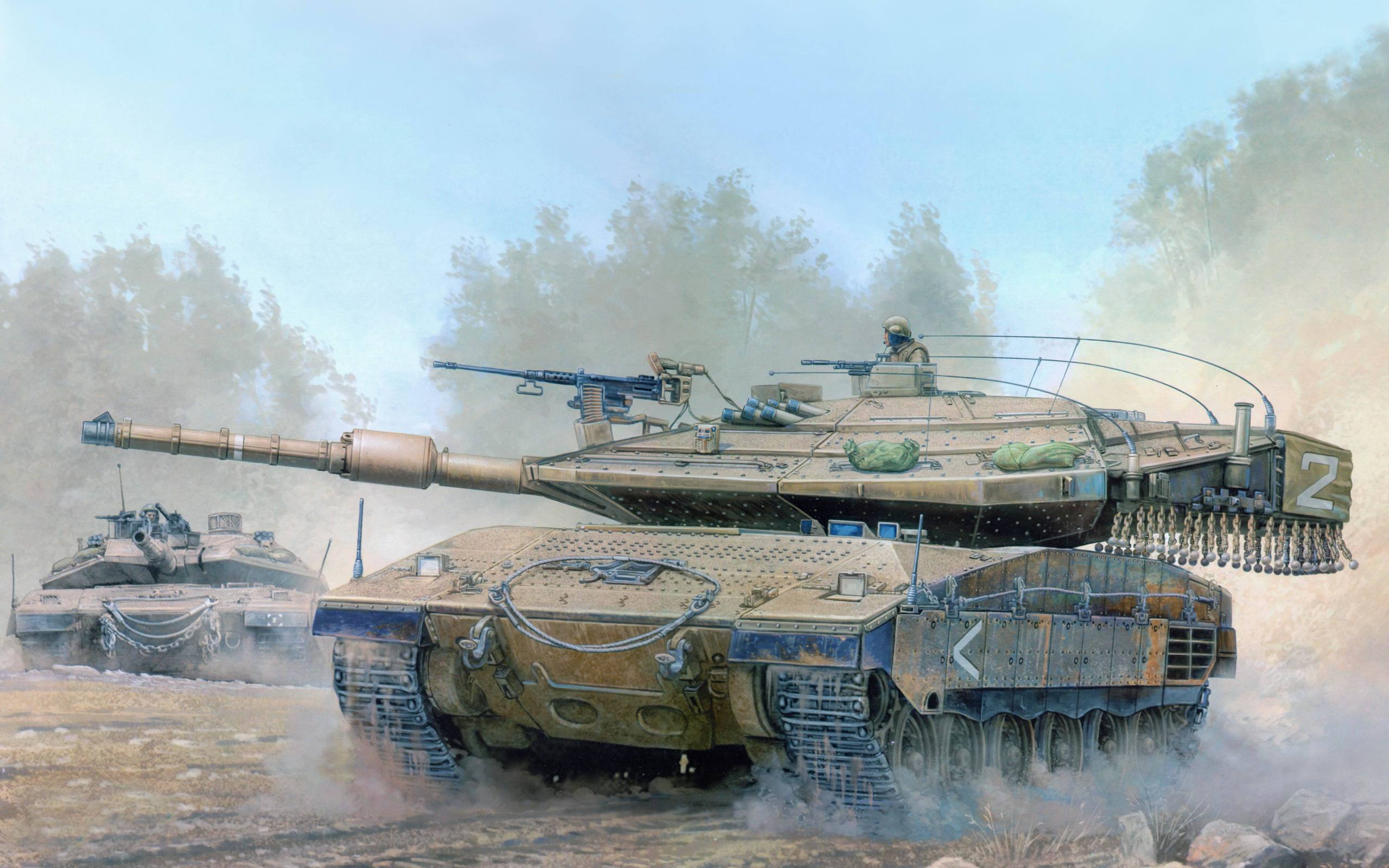 military, merkava, tanks