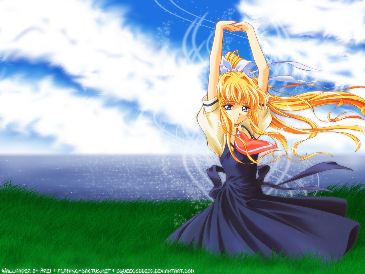 Download mobile wallpaper Anime, Air, Misuzu Kamio for free.