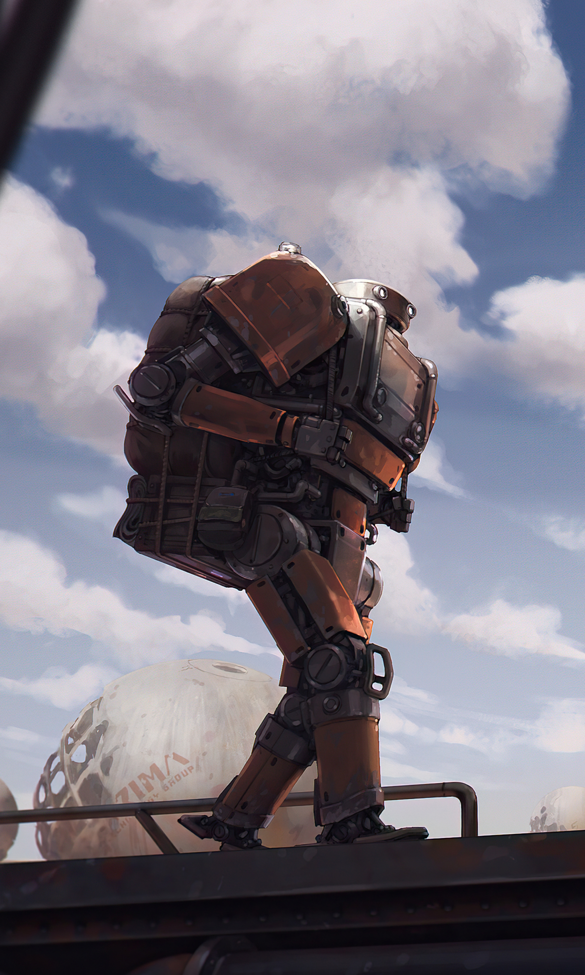 Download mobile wallpaper Robot, Sci Fi for free.