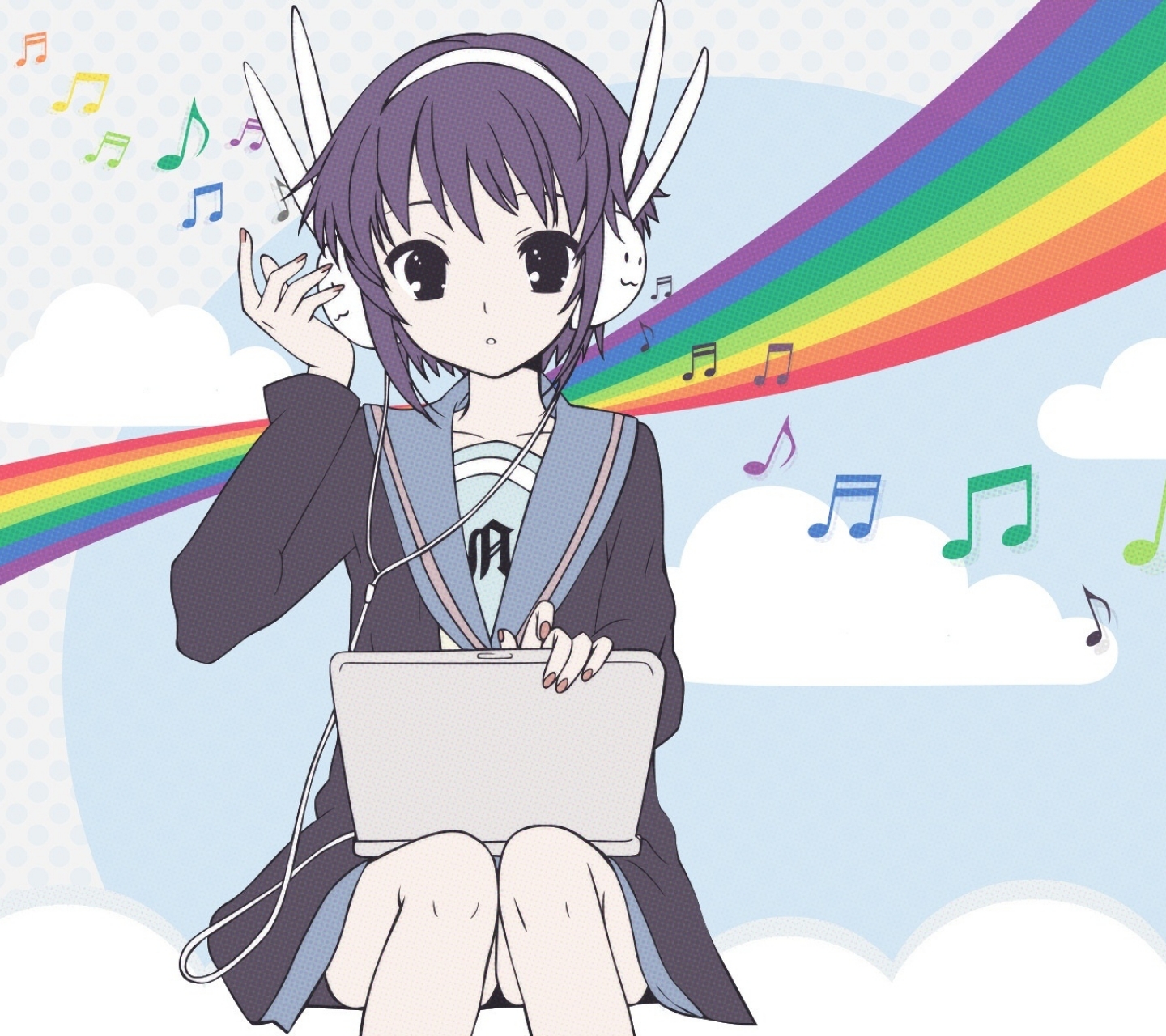 Free download wallpaper Anime, The Melancholy Of Haruhi Suzumiya, Yuki Nagato on your PC desktop