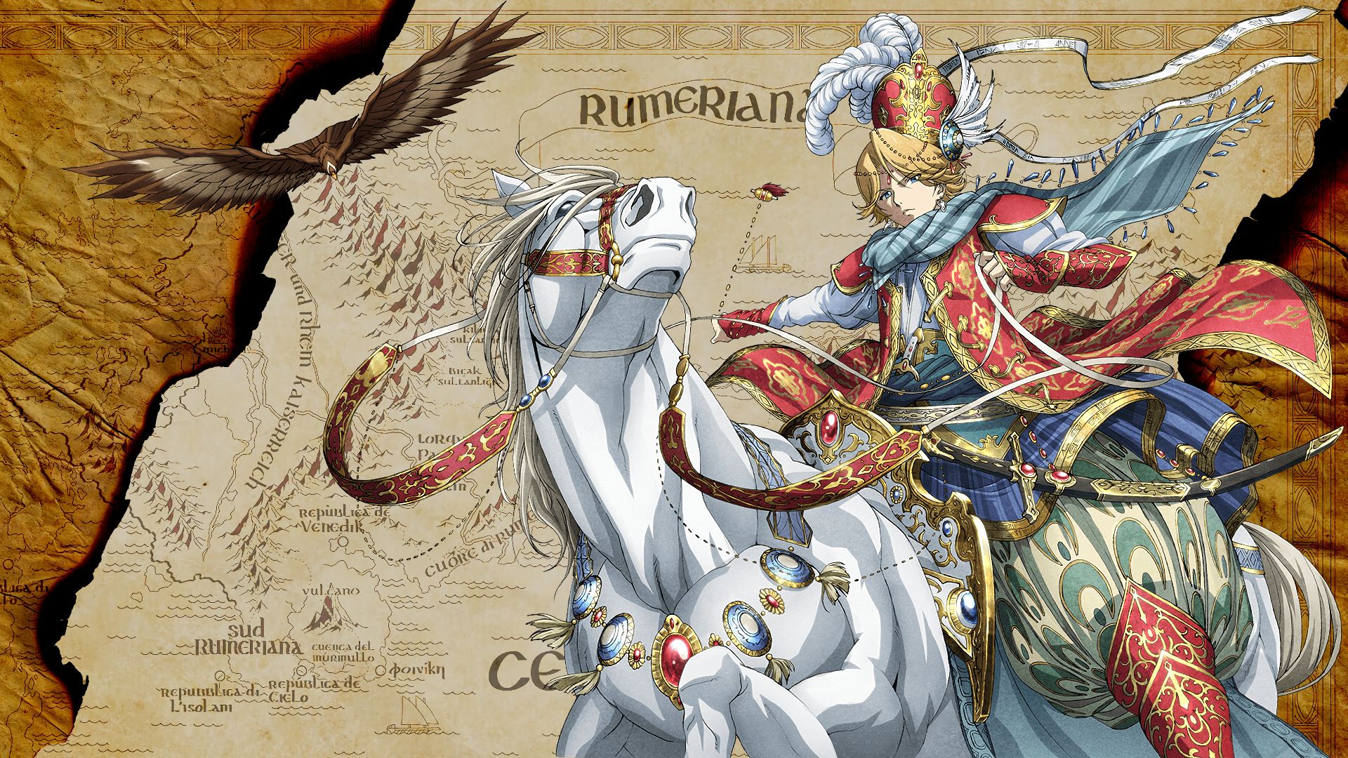 Free download wallpaper Anime, Tughril Mahmut, Shoukoku No Altair on your PC desktop