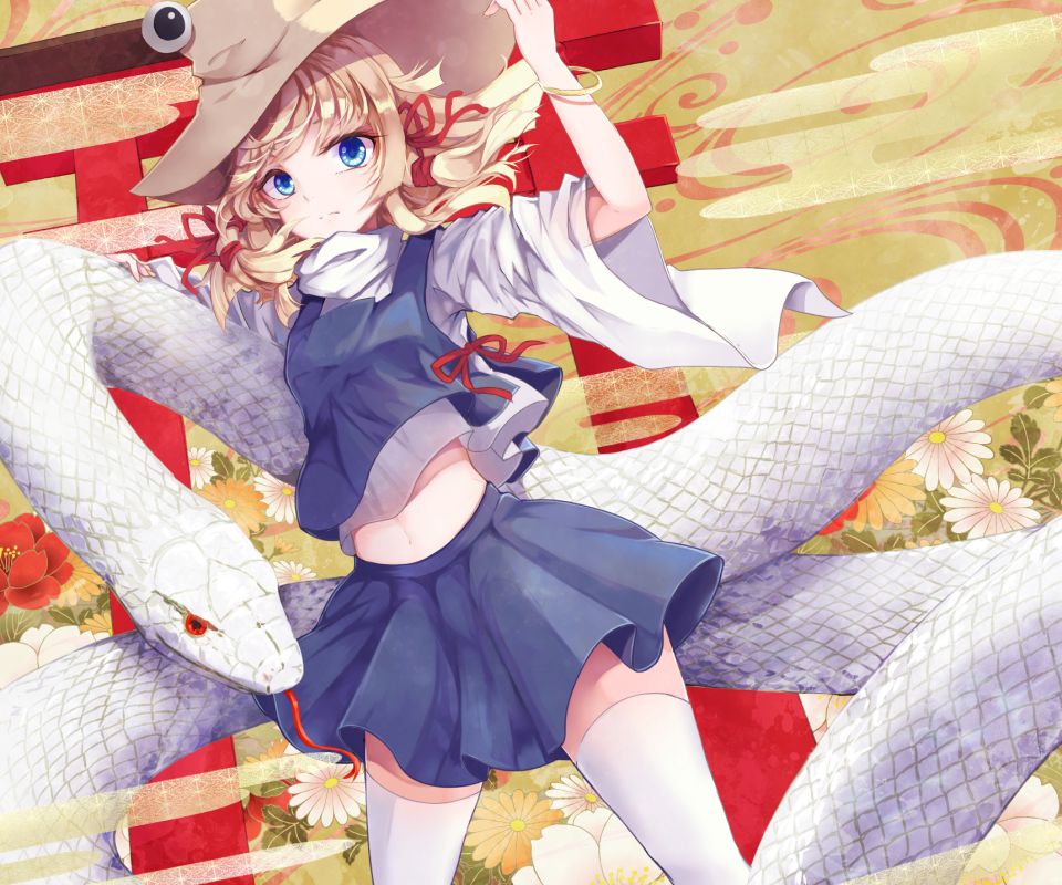 Téléchargez gratuitement l'image Animé, Touhou, Suwako Moriya sur le bureau de votre PC