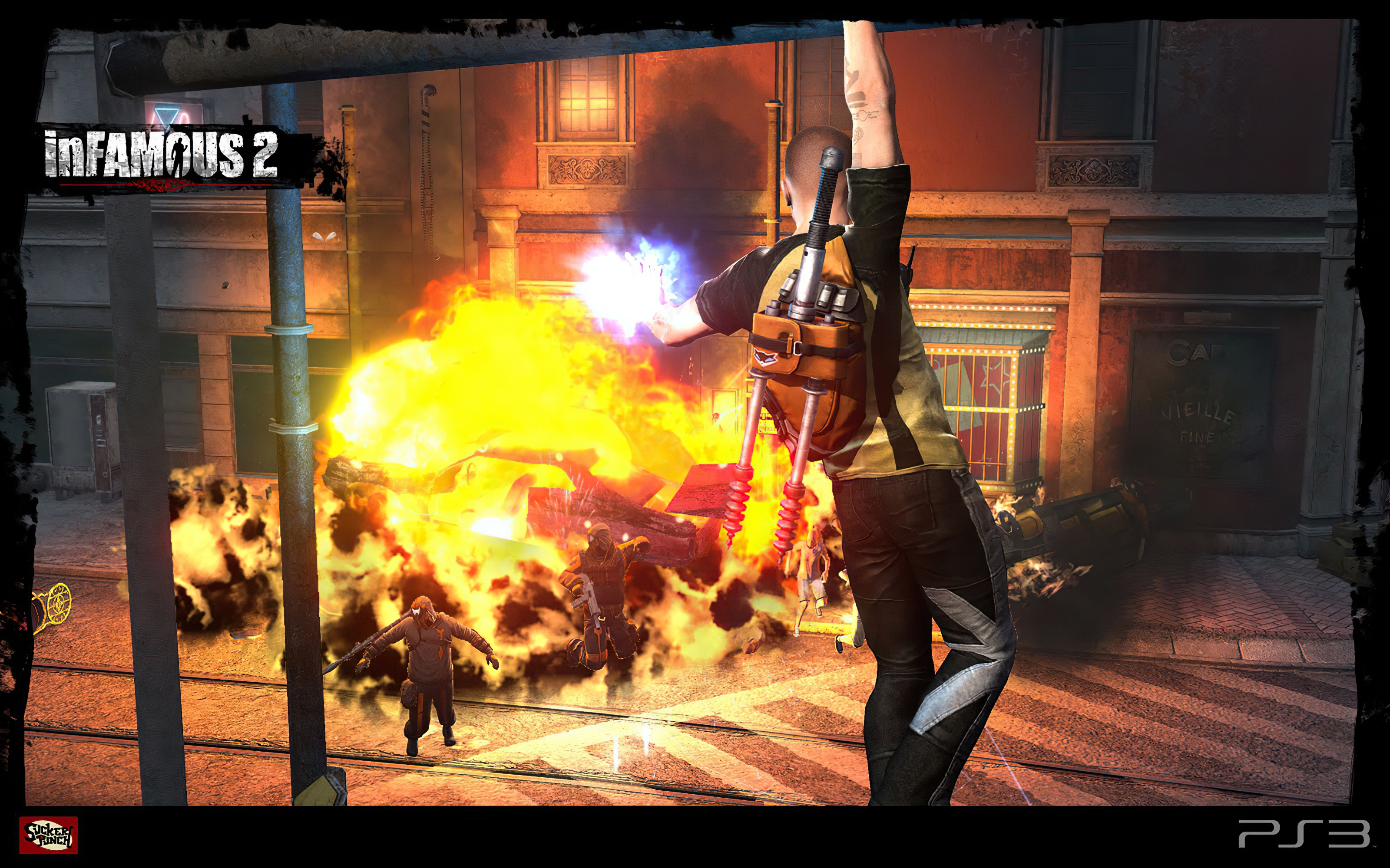 Free download wallpaper Infamous, Video Game on your PC desktop