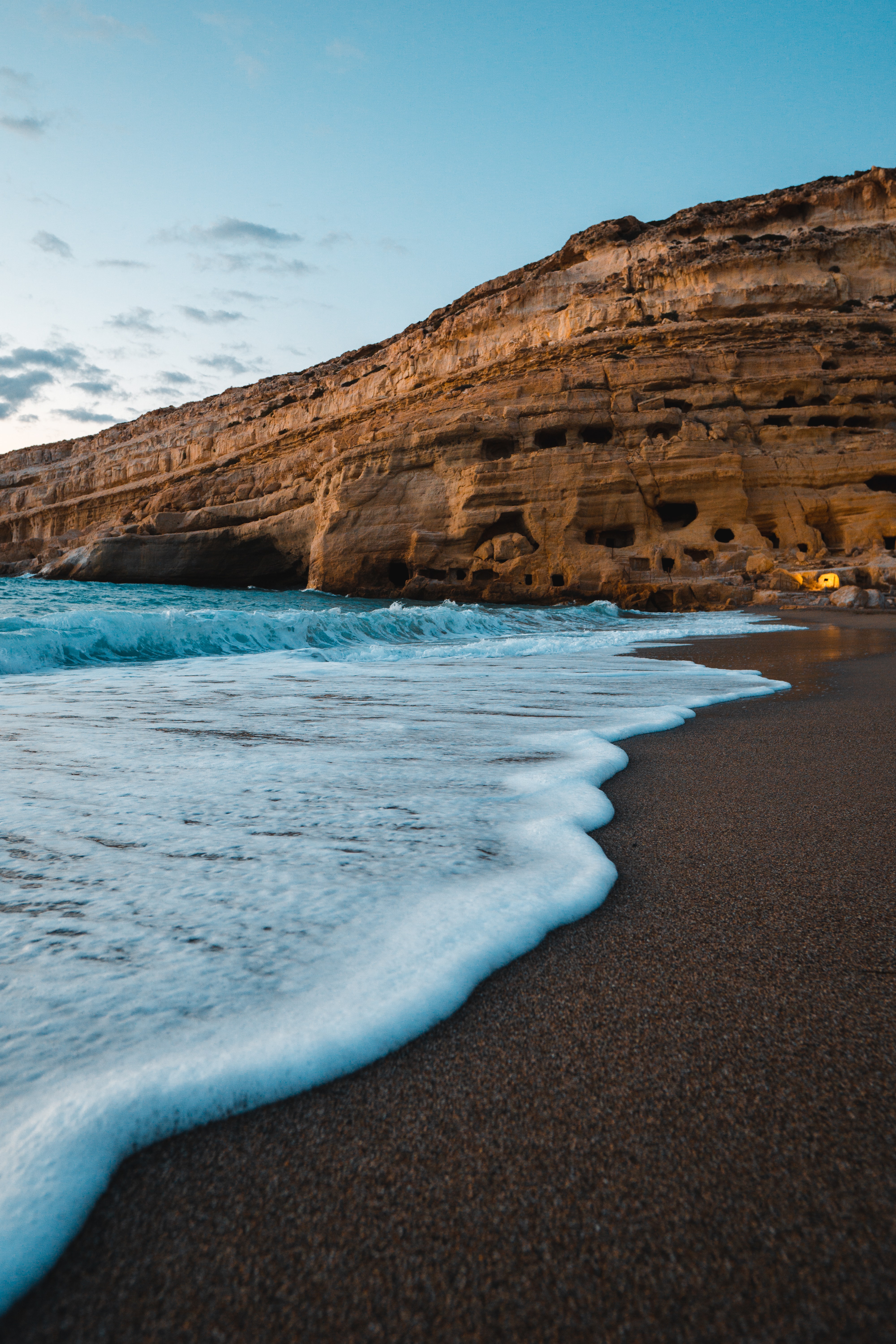 Free download wallpaper Sea, Rocks, Coast, Nature, Waves, Sand, Beach on your PC desktop