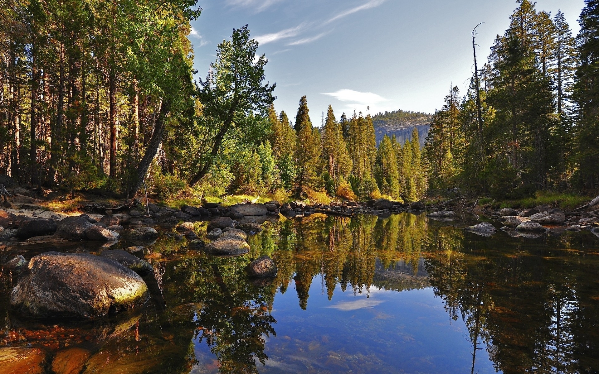 49884 descargar imagen naturaleza, lagos, paisaje, árboles: fondos de pantalla y protectores de pantalla gratis
