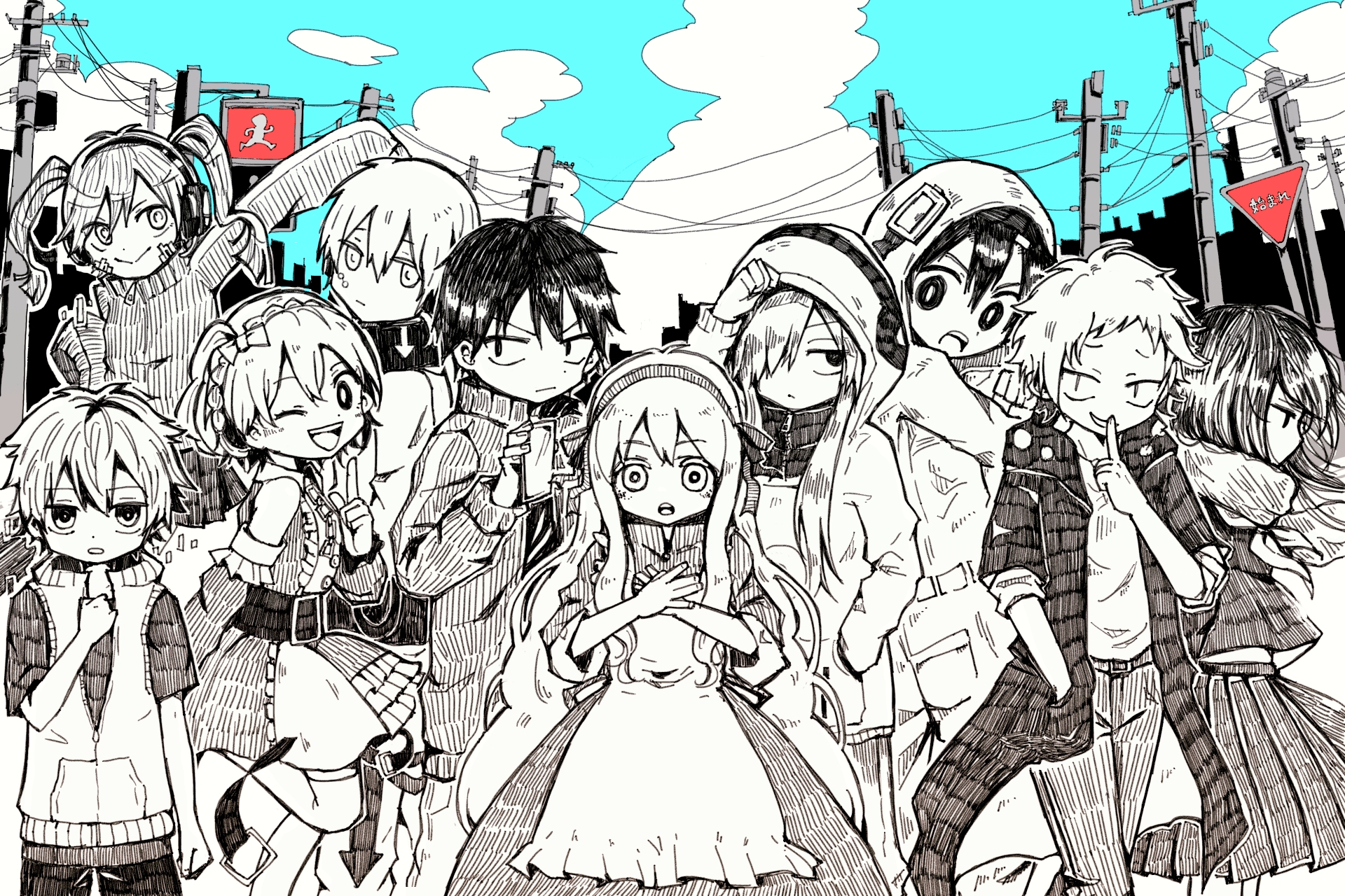 Download mobile wallpaper Anime, Kagerou Project for free.