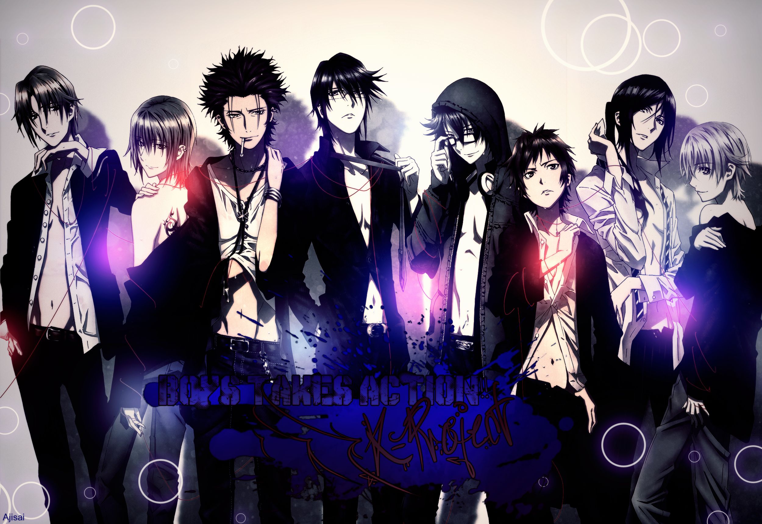 Free download wallpaper Anime, K Project on your PC desktop