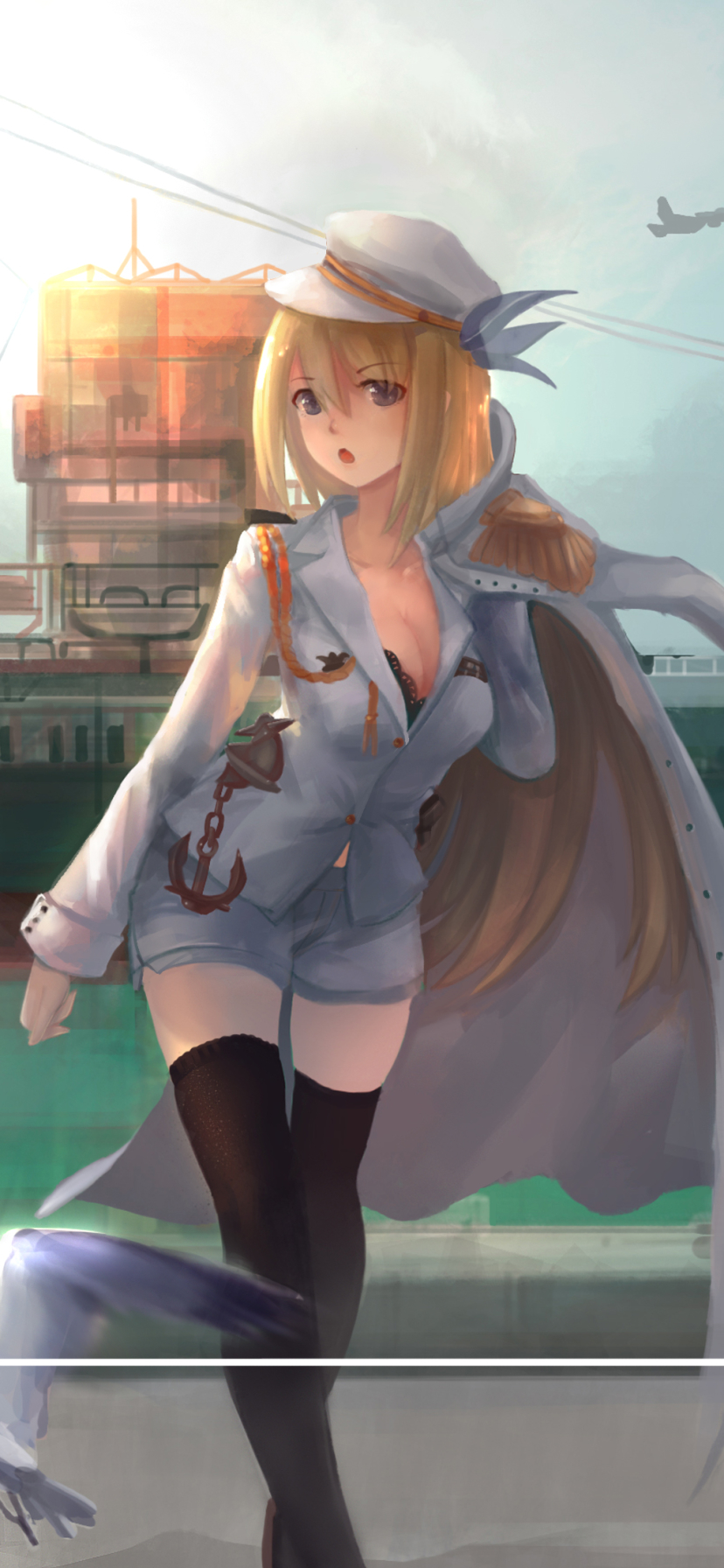 anime, warship girls, lexington (warship girls) 5K