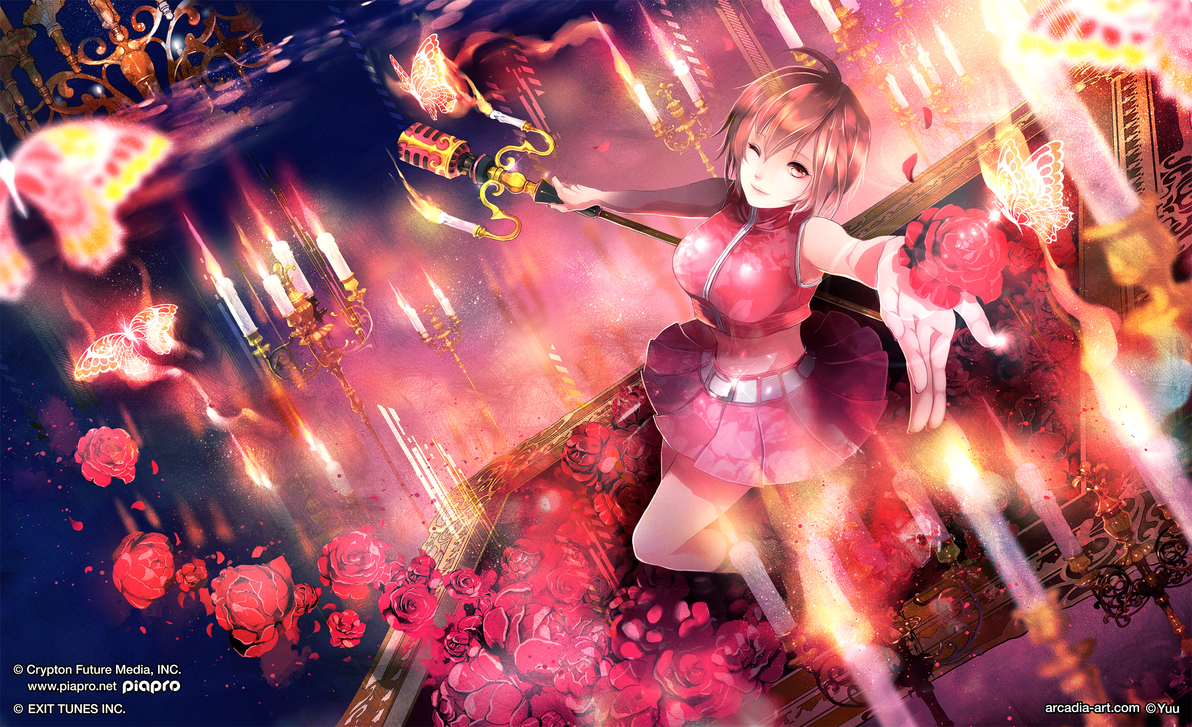 Download mobile wallpaper Anime, Vocaloid, Meiko (Vocaloid), Project Diva for free.