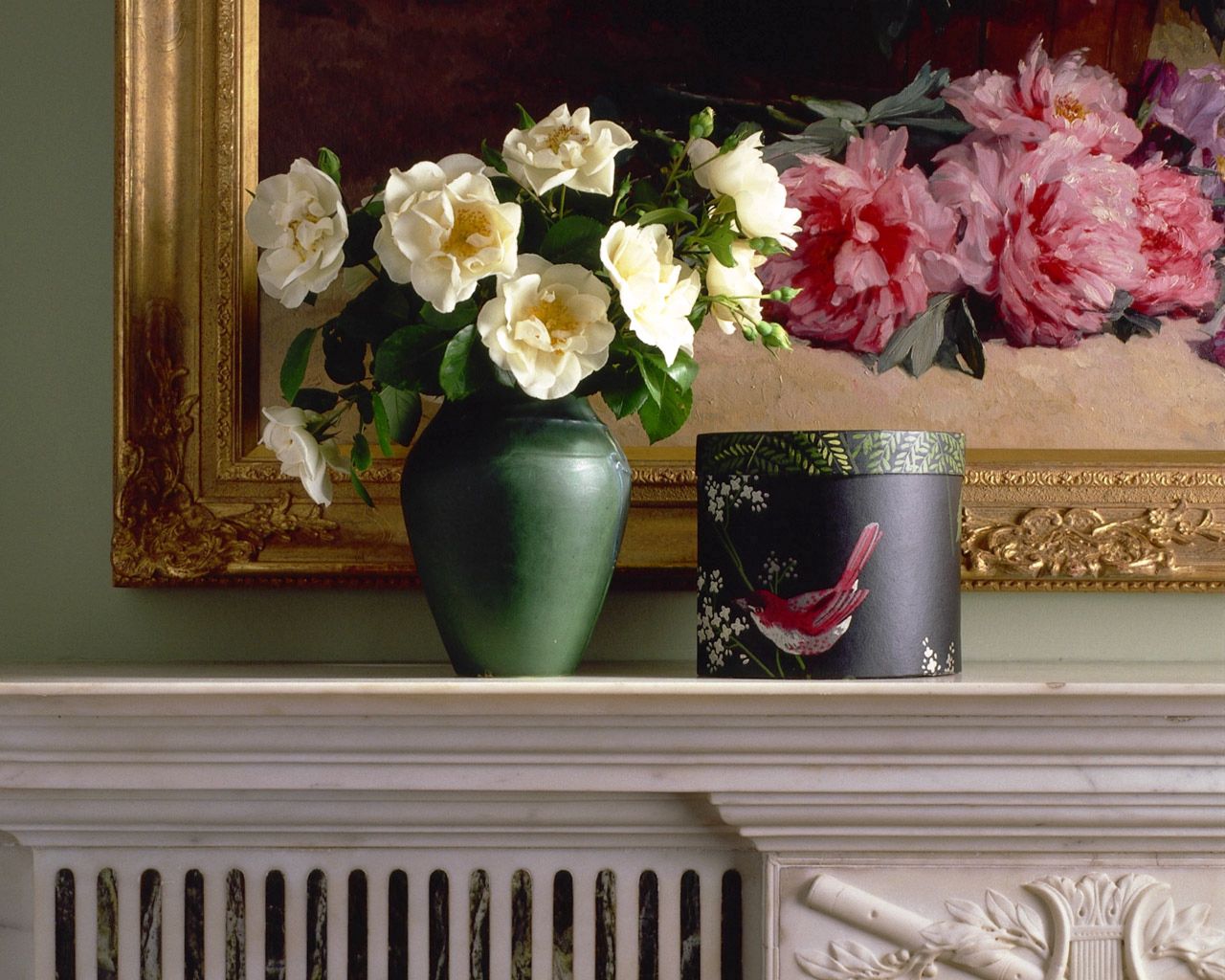 Téléchargez des papiers peints mobile Fleurs, Photo, Boîte, Démantelé, Lâche, Image, Bouquet, Vase, Roses gratuitement.