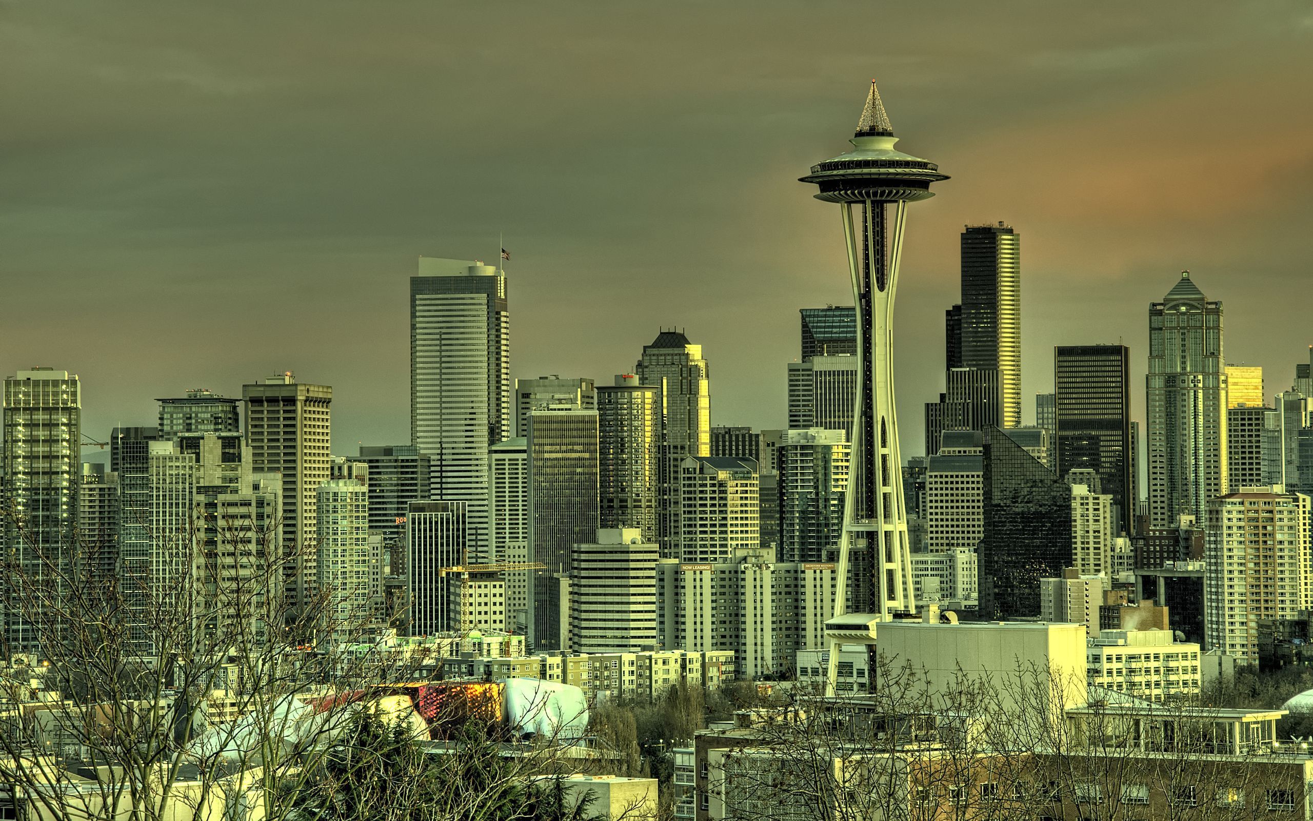 Download mobile wallpaper Seattle, Cities, Man Made for free.