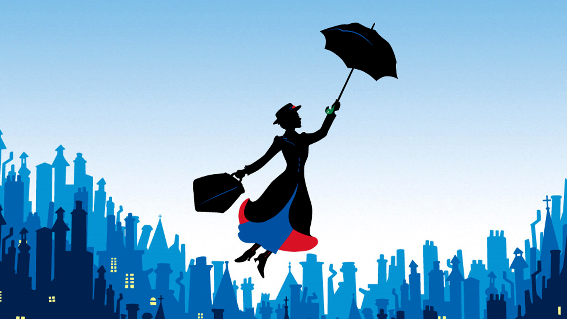 Laden Sie Mary Poppins HD-Desktop-Hintergründe herunter