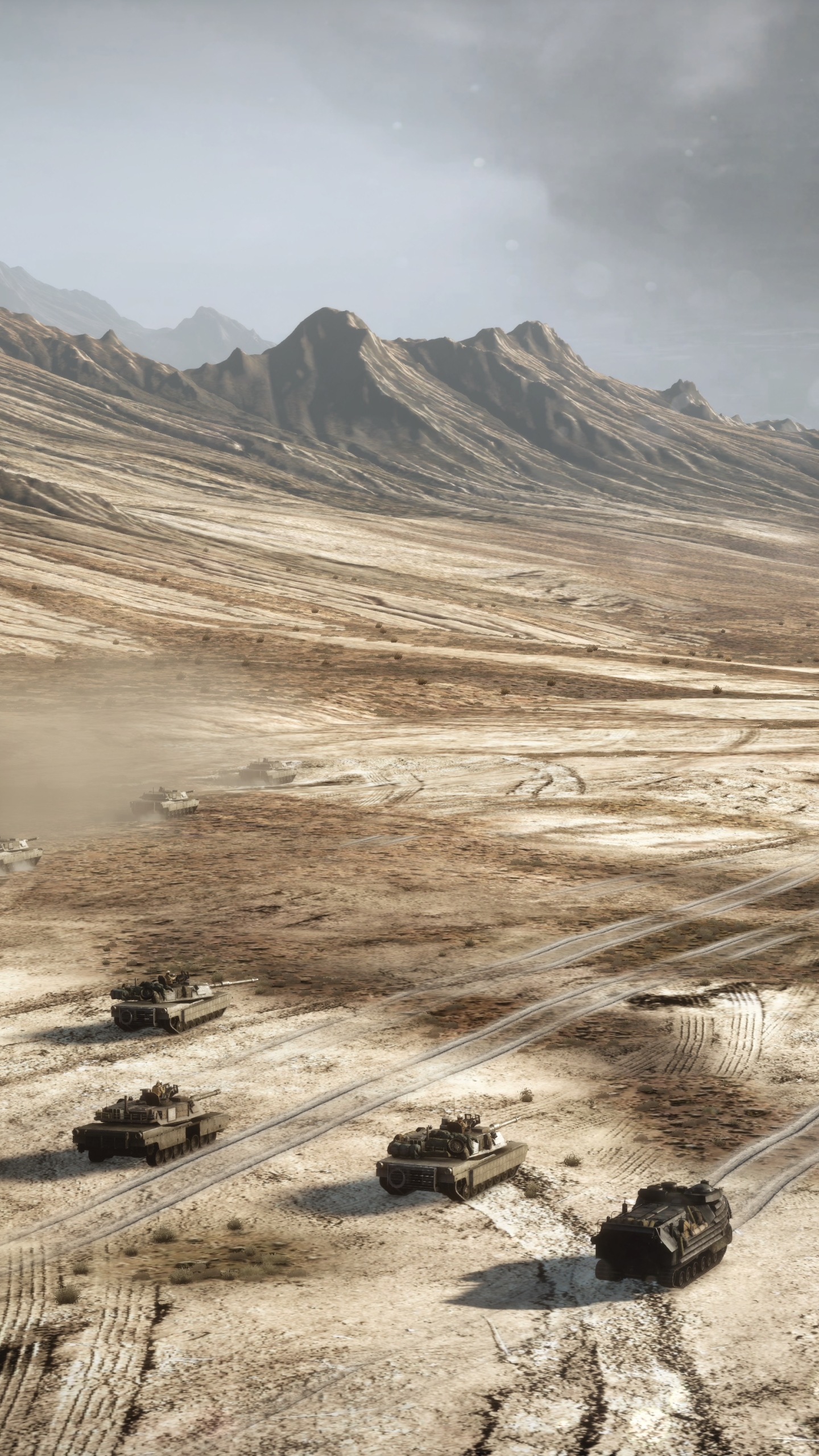 Download mobile wallpaper Desert, Battlefield, Tank, Video Game, Battlefield 3, M1 Abrams for free.