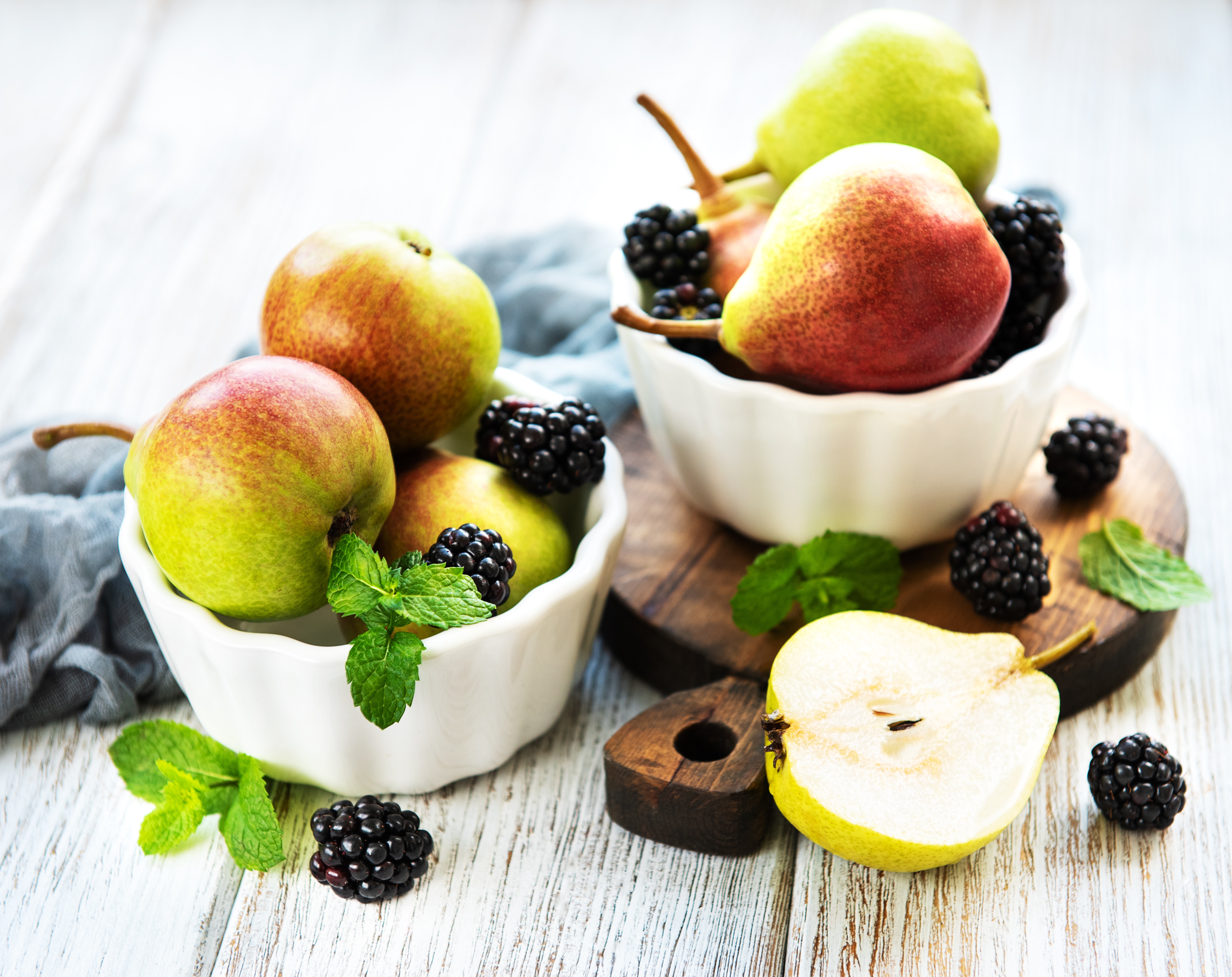 Free download wallpaper Fruits, Food, Apple, Still Life, Blackberry, Fruit, Pear on your PC desktop