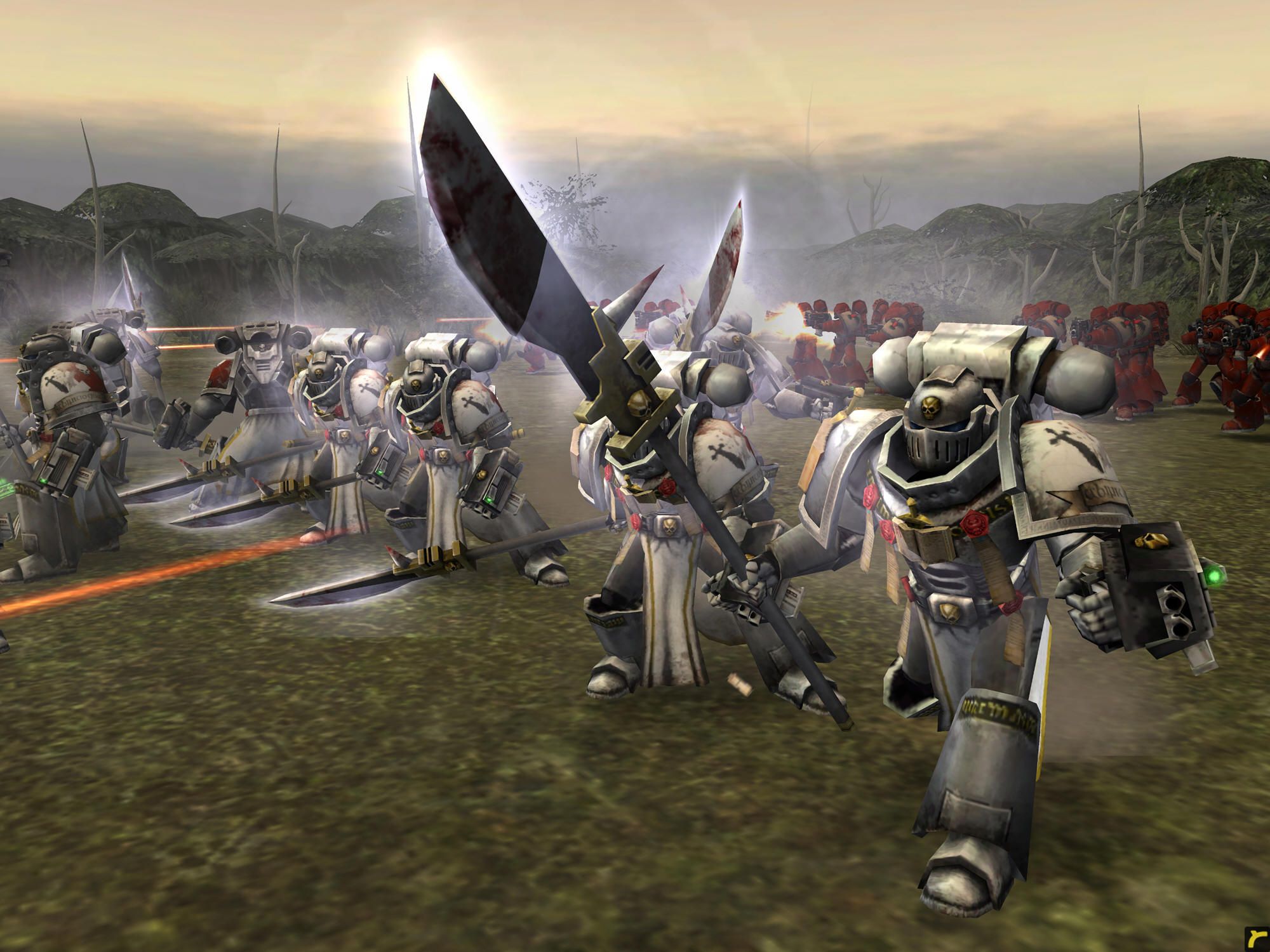 video game, warhammer, dawn of war, grey knights, warhammer 40k