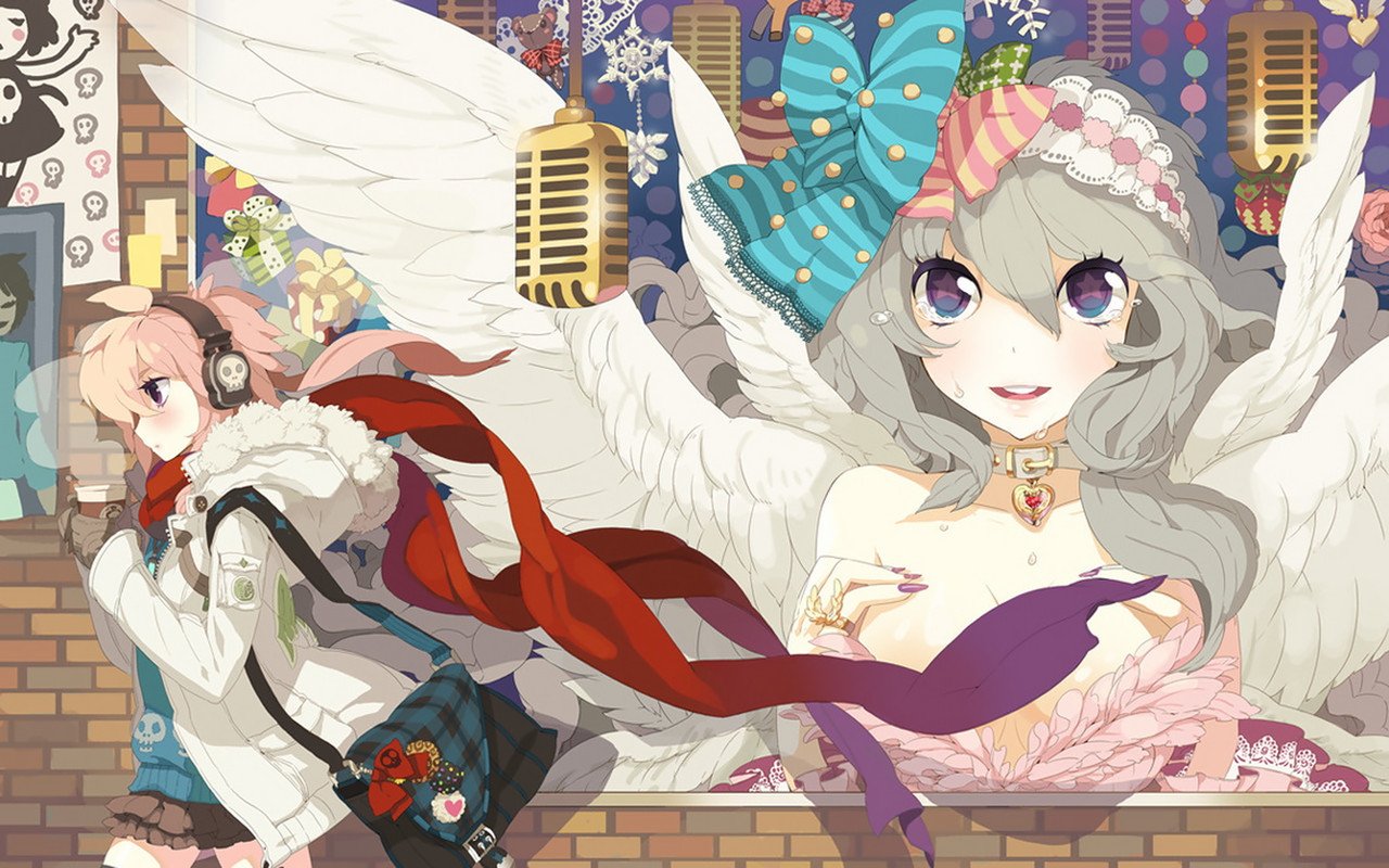 無料モバイル壁紙天使, アニメをダウンロードします。