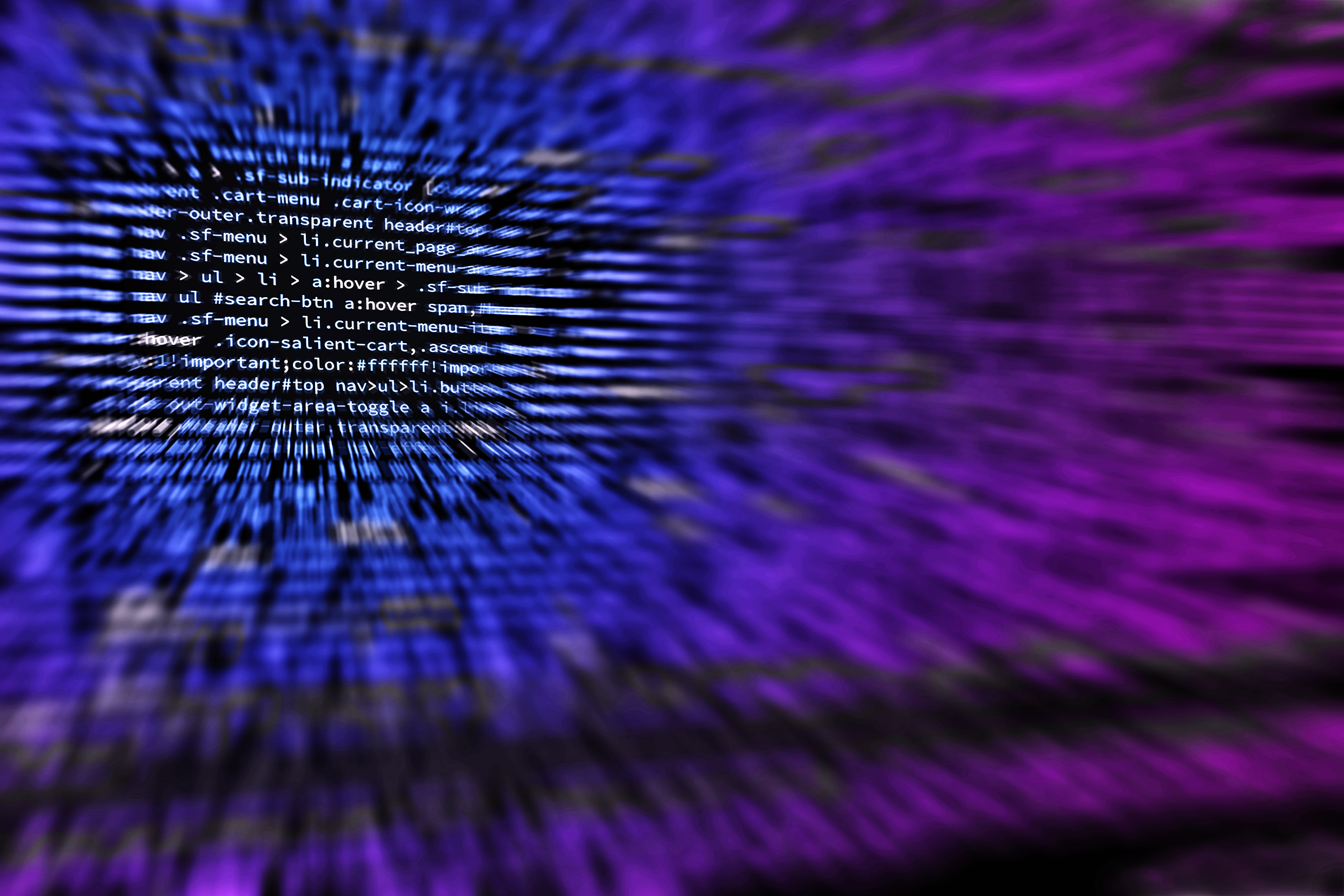 programming, blur, code, technology, blue, purple