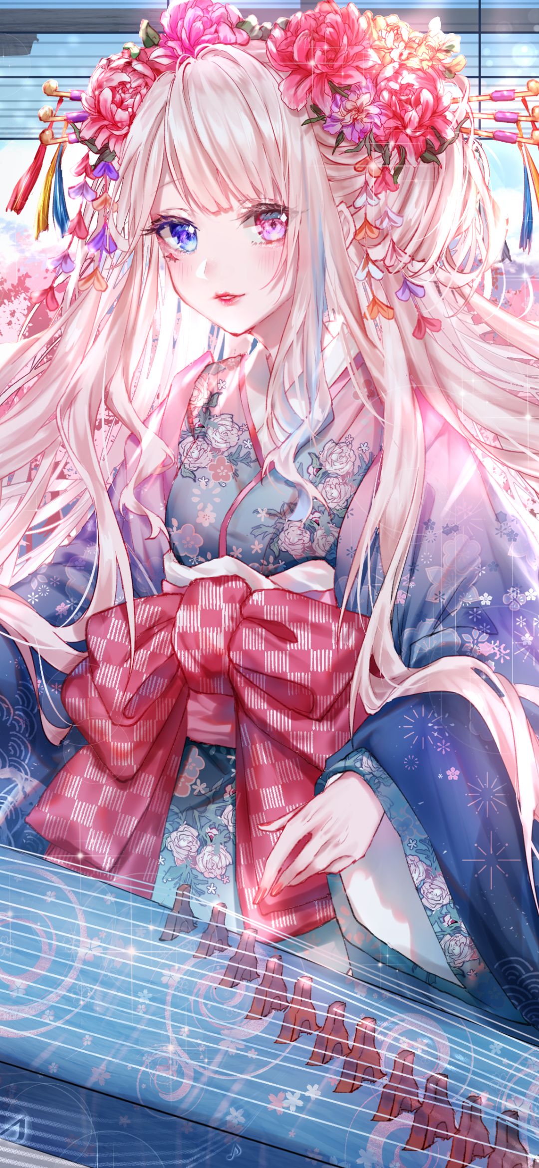 Download mobile wallpaper Anime, Heterochromia, Original for free.