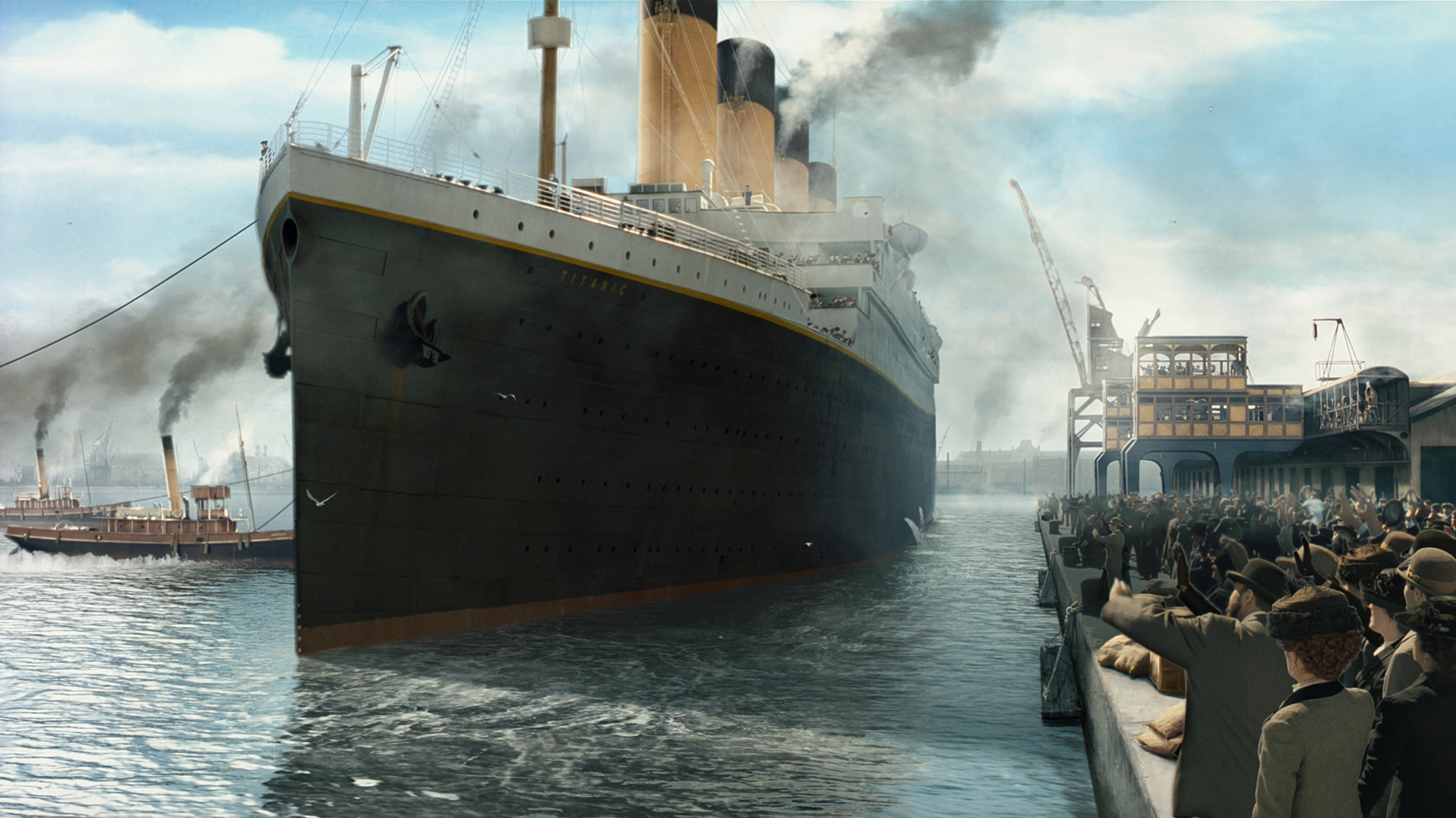 titanic, movie, ship