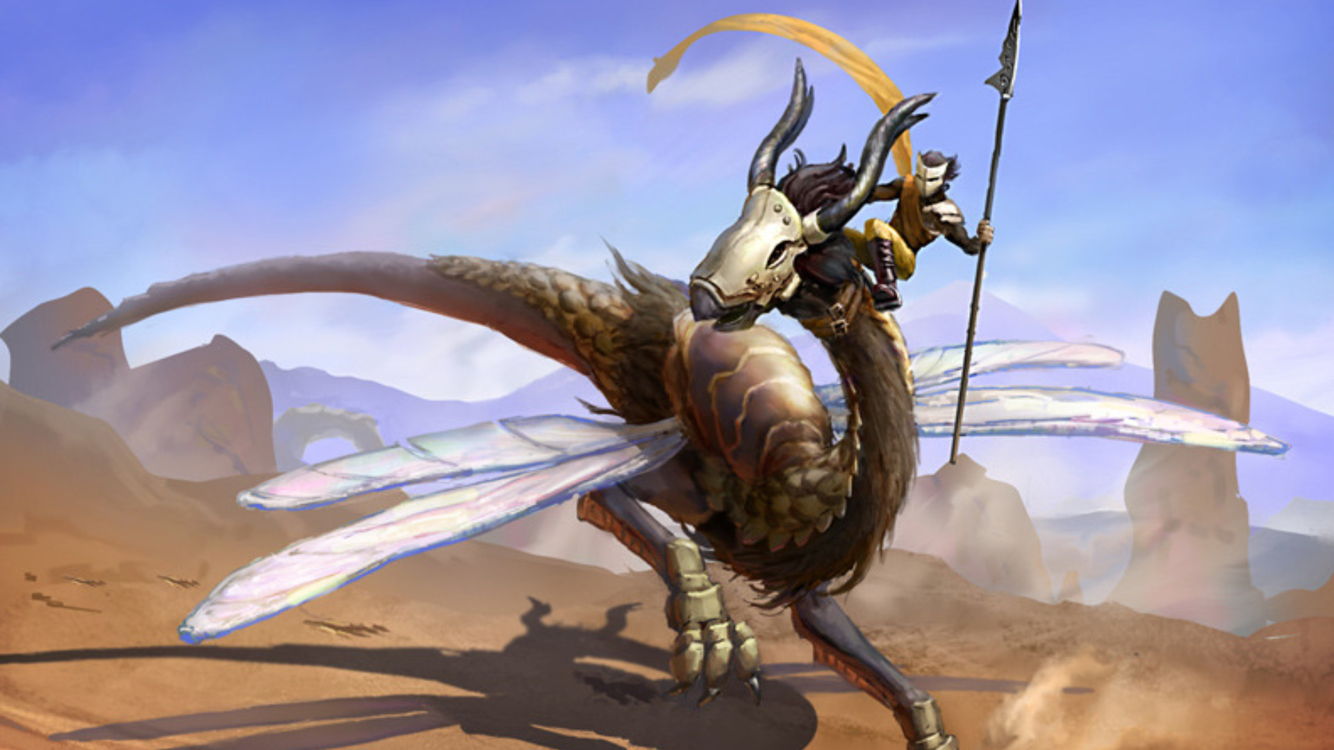 Free download wallpaper Fantasy, Warrior on your PC desktop