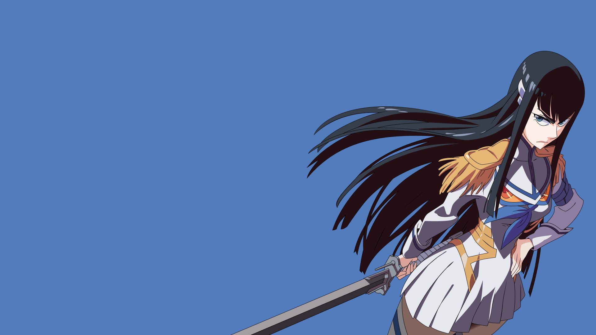 Laden Sie das Animes, Kiru Ra Kiru: Kill La Kill, Satsuki Kiryūin-Bild kostenlos auf Ihren PC-Desktop herunter