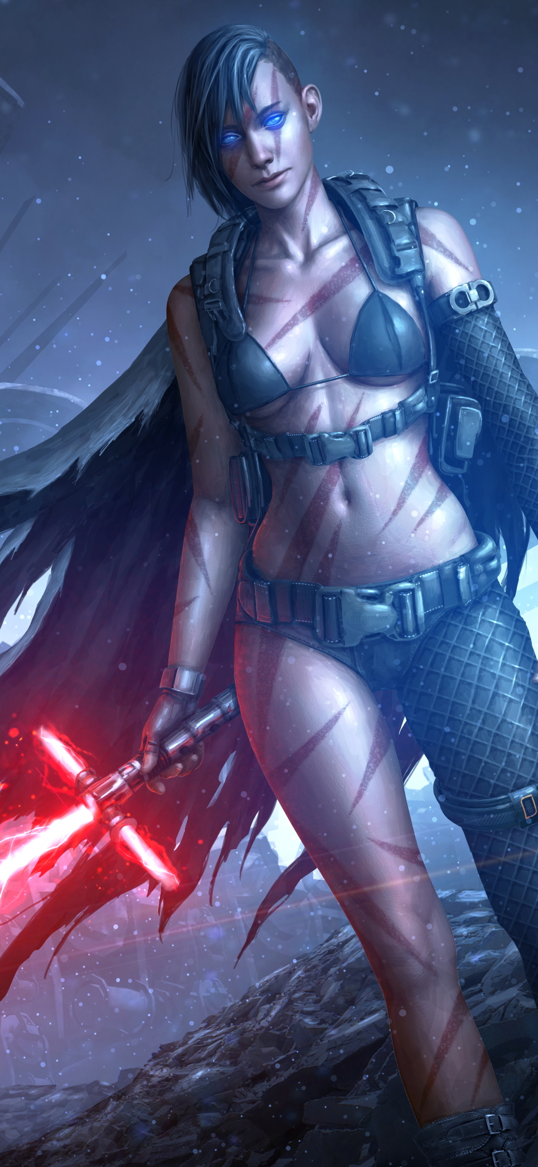 Download mobile wallpaper Star Wars, Sci Fi, Sith (Star Wars), Woman Warrior for free.