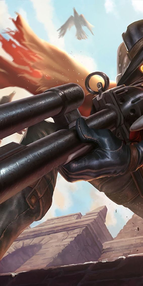 Phone wallpaper: Jhin (League Of Legends), Video Game, League Of ...