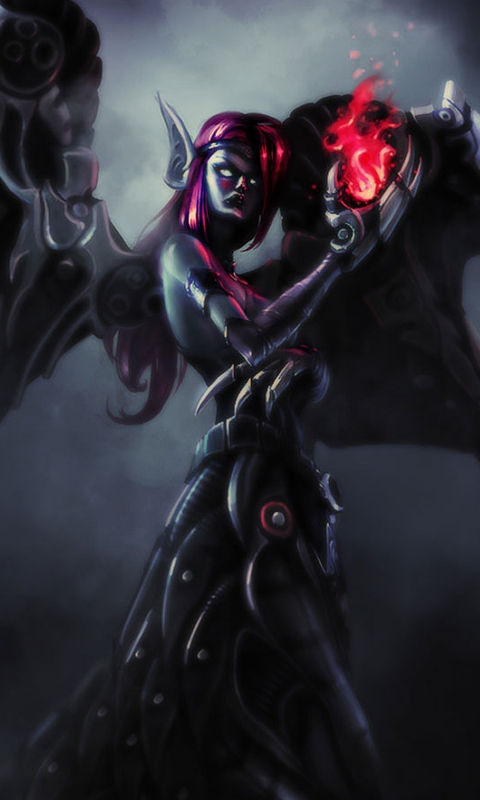 Download mobile wallpaper League Of Legends, Video Game, Morgana (League Of Legends) for free.