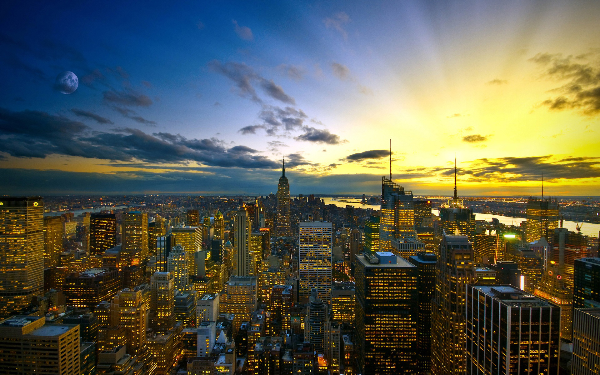 Free download wallpaper New York, Man Made on your PC desktop