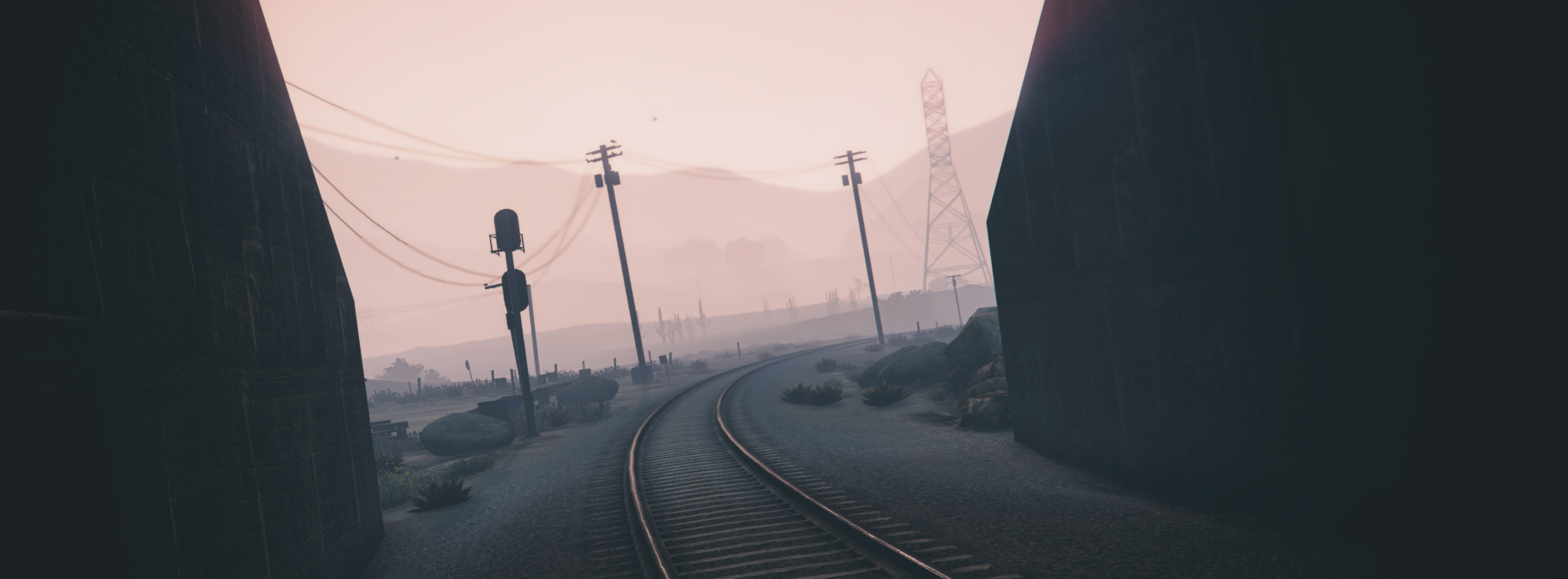 Free download wallpaper Railroad, Video Game, Grand Theft Auto, Grand Theft Auto V on your PC desktop