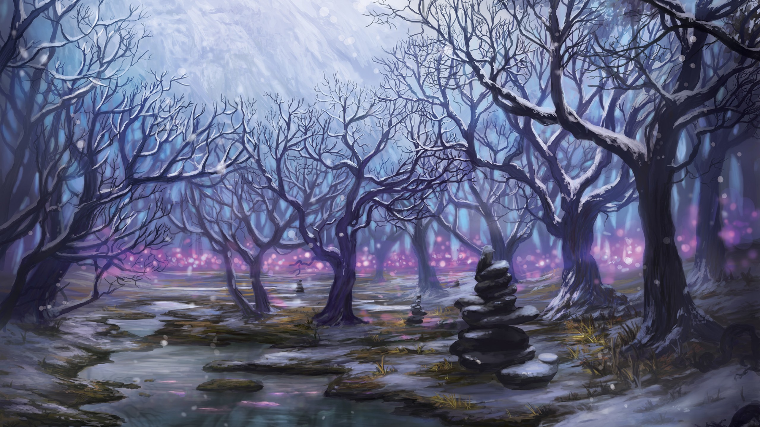 Free download wallpaper Fantasy, Forest on your PC desktop