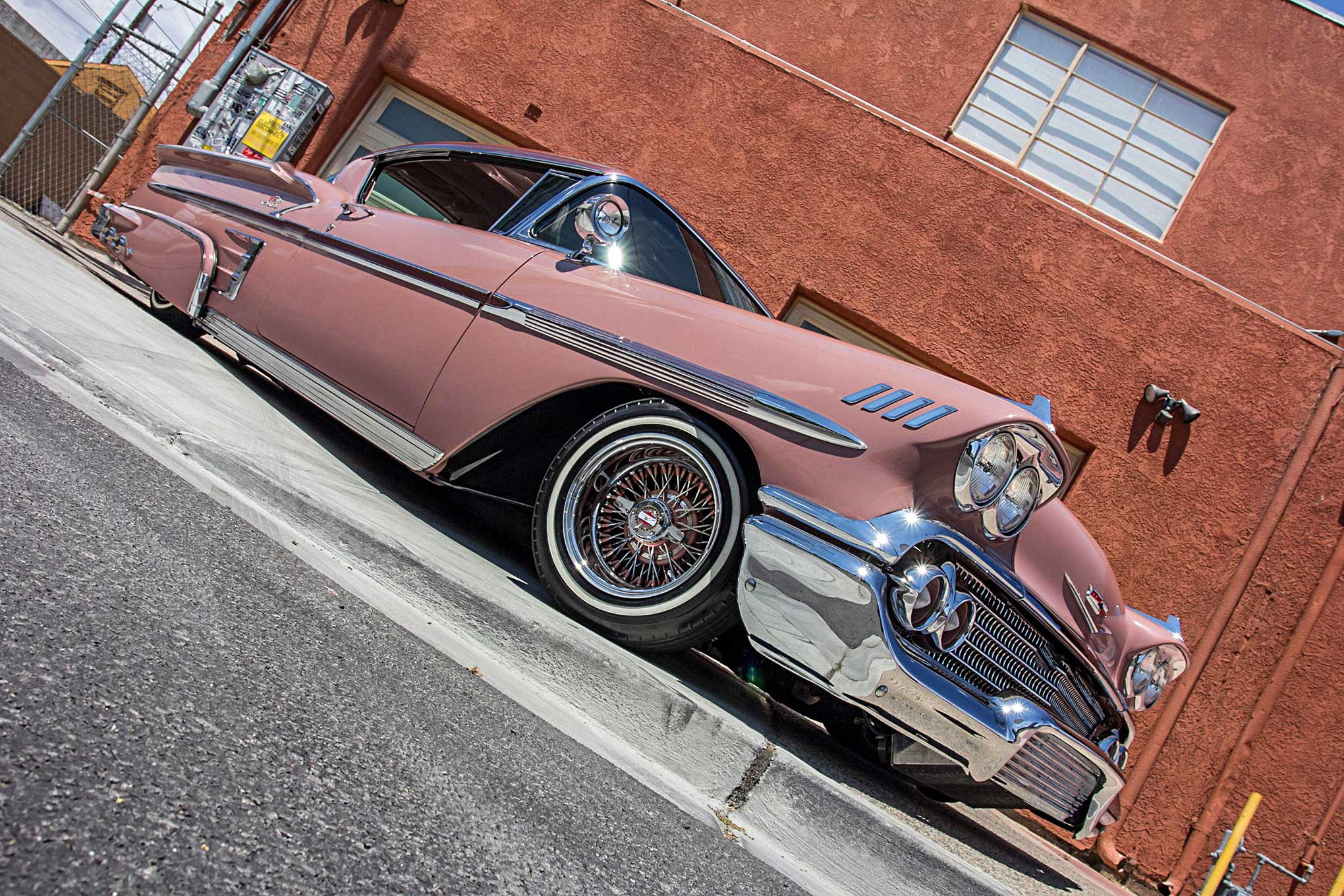 392719 Hintergrundbild herunterladen fahrzeuge, chevrolet impala, chevrolet impala von 1958, lowrider, muscle car, chevrolet - Bildschirmschoner und Bilder kostenlos