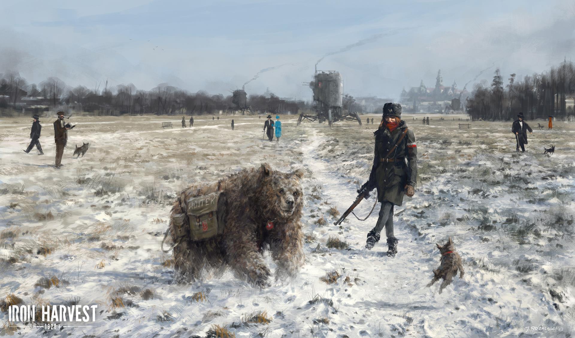 video game, iron harvest