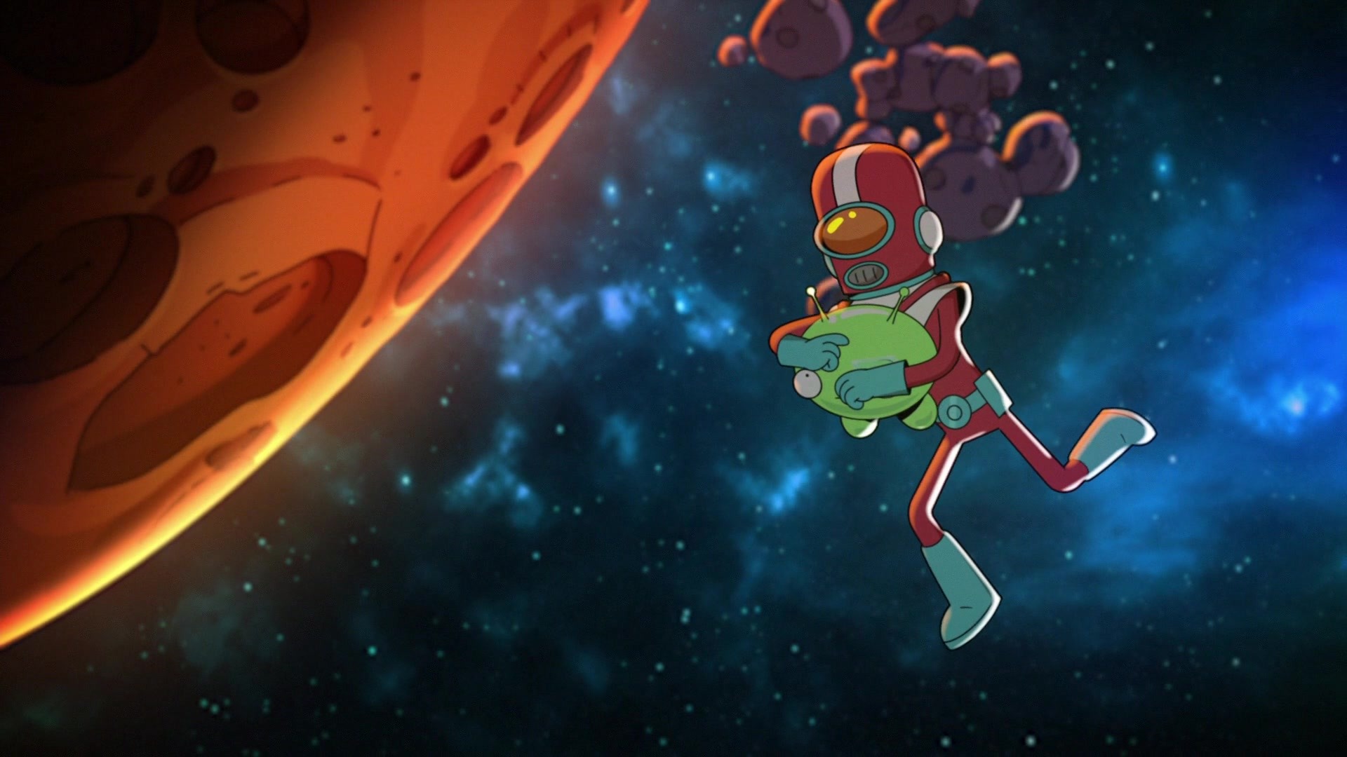 Free download wallpaper Space, Tv Show, Gary Goodspeed, Mooncake (Final Space), Final Space on your PC desktop
