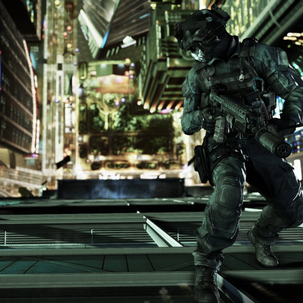 Descarga gratuita de fondo de pantalla para móvil de Obligaciones, Videojuego, Call Of Duty: Ghosts.